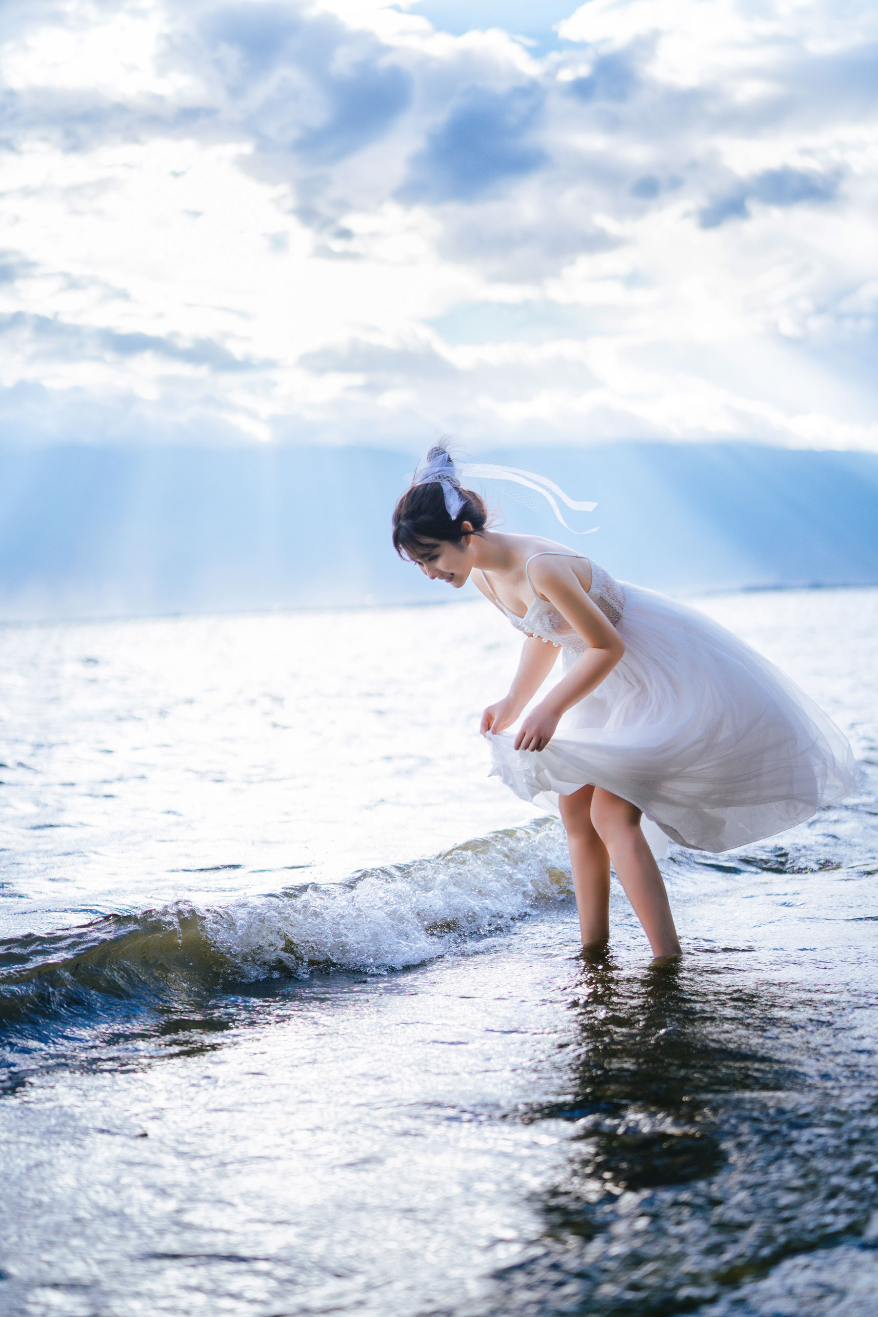 图片[8]-[喵糖映画] VOL.306 镜酱 海边姑娘-秀臀网-高品质图集网