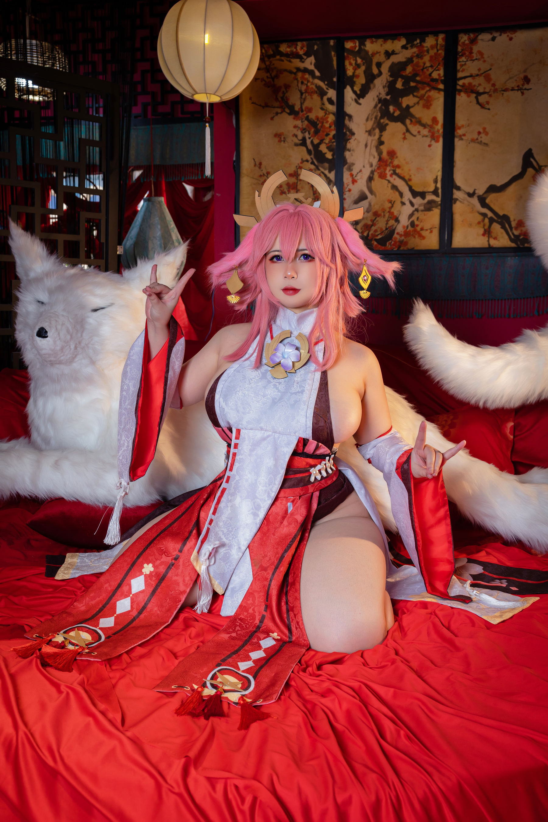 [福利COS] Uy Uy – Yae Miko-秀臀网-高品质图集网