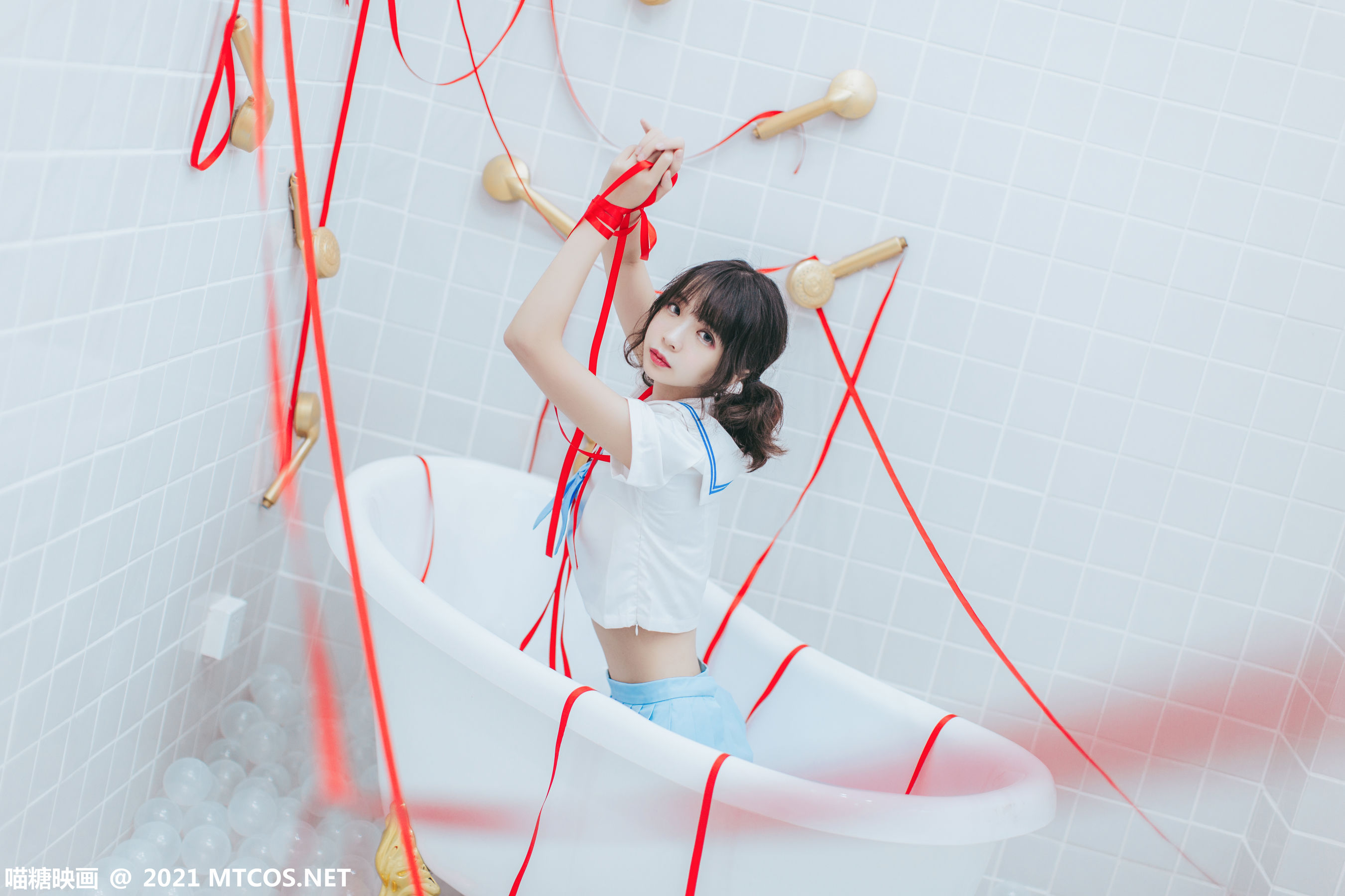 图片[5]-[喵糖映画] VOL.364 疯猫ss 浴室JK-蕾丝百合网-美图分享,Cosplay美图,私房写真,套图下载