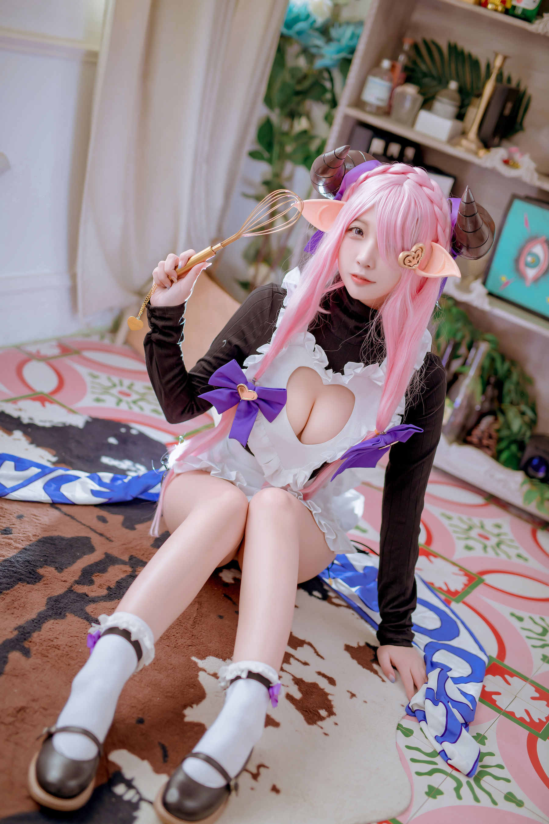 [Cosplay写真] 人气Coser二佐Nisa – 幻想娜鲁梅娅-秀臀网-高品质图集网