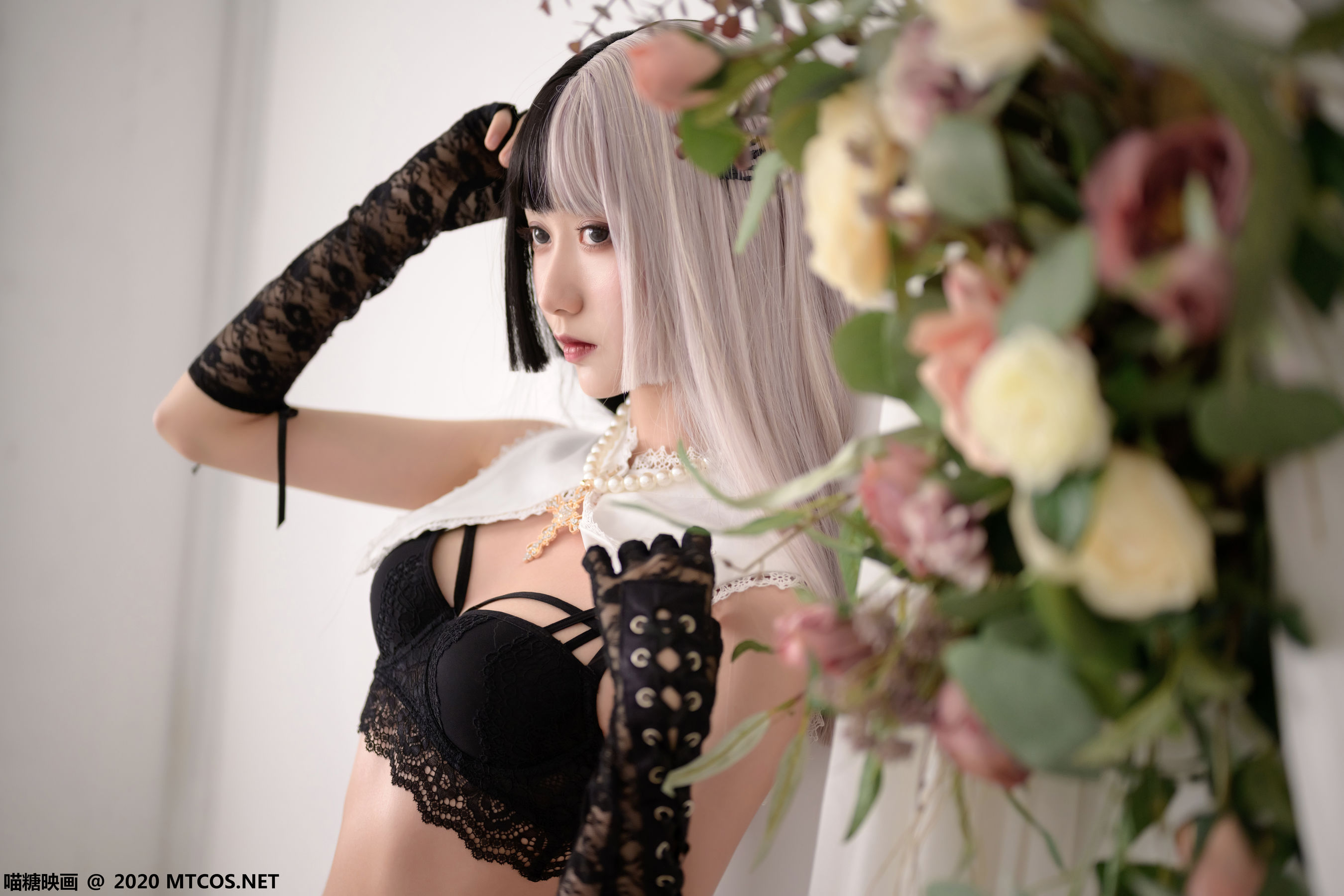 图片[9]-[喵糖映画] VOL.302 木绵绵 黑白修女-ACG-二次元游戏动漫视频分享平台