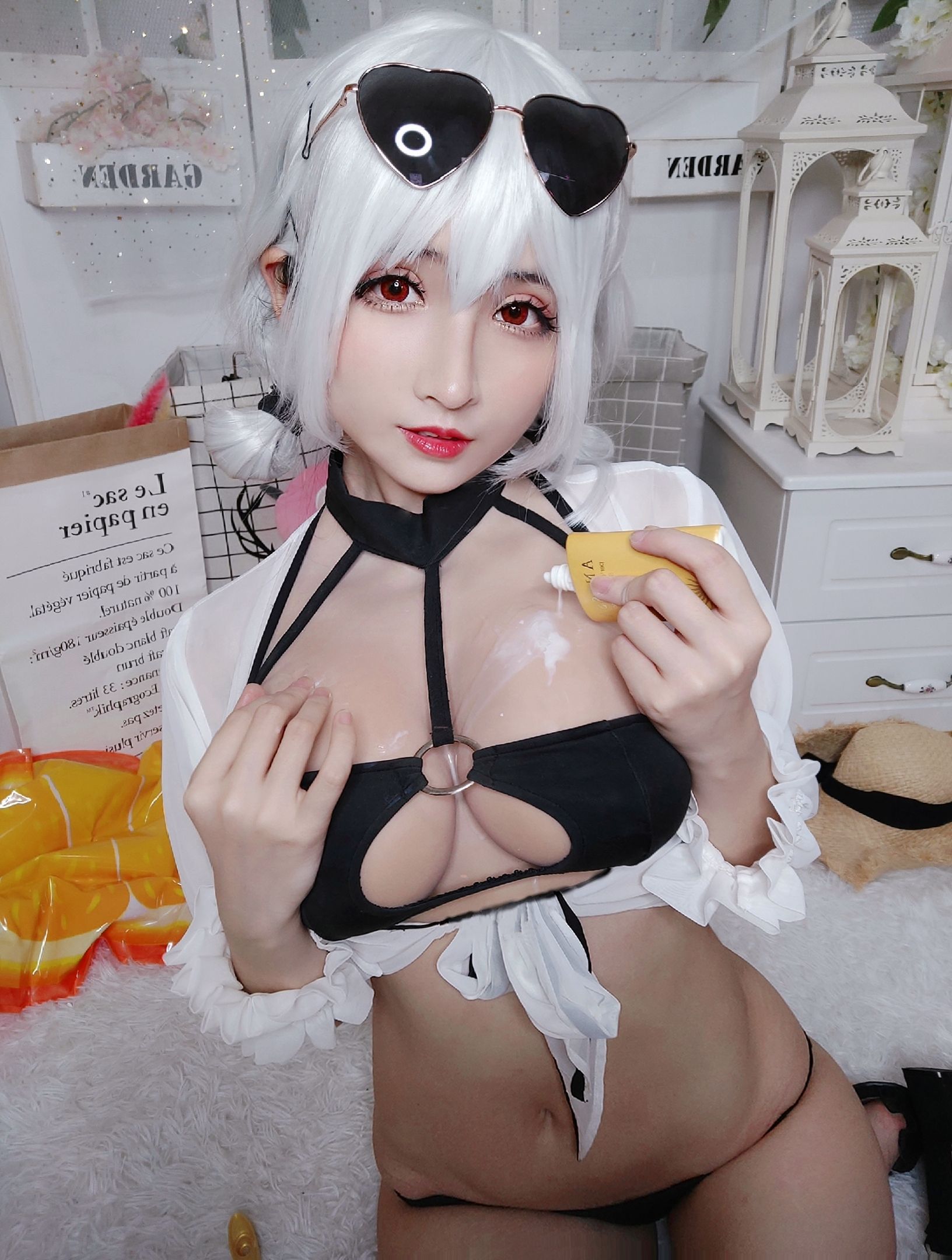 [福利COS] COS福利rioko凉凉子 – 天狼星泳装-秀臀网-高品质图集网