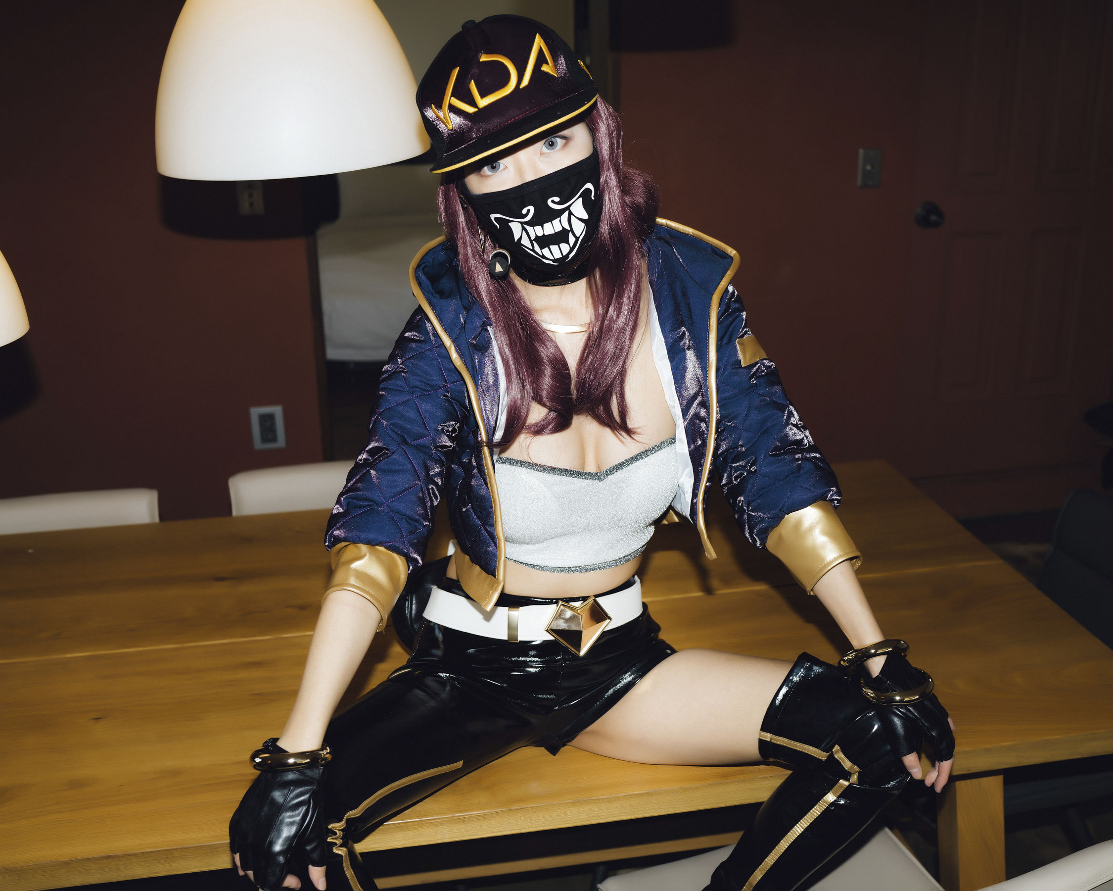 [Moon Night Snap] – Mona《KDA Akali》-秀臀网-高品质图集网