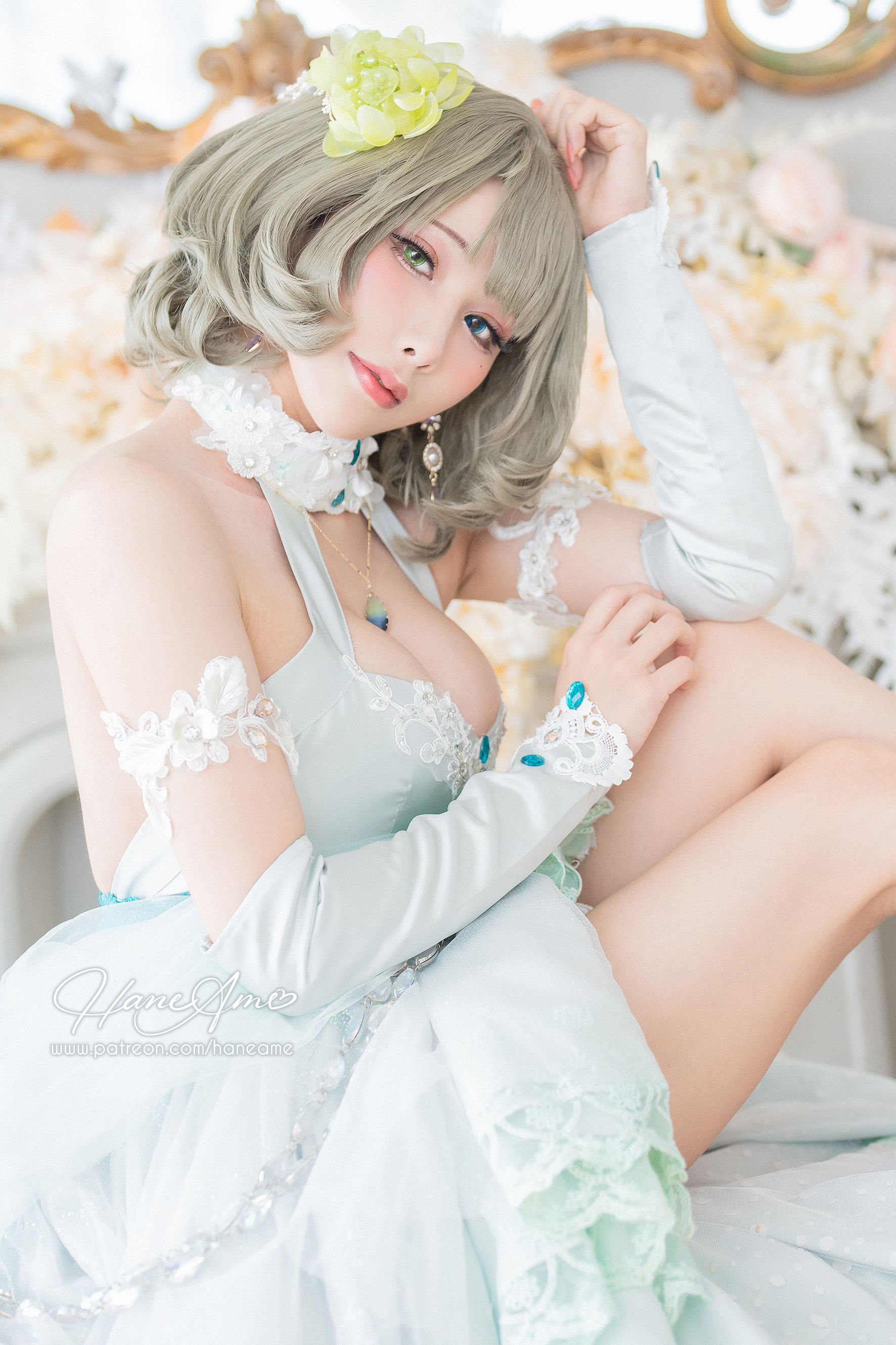 [网红COSER] Hane Ame 雨波写真 – 偶像大师 枫礼服-秀臀网-高品质图集网