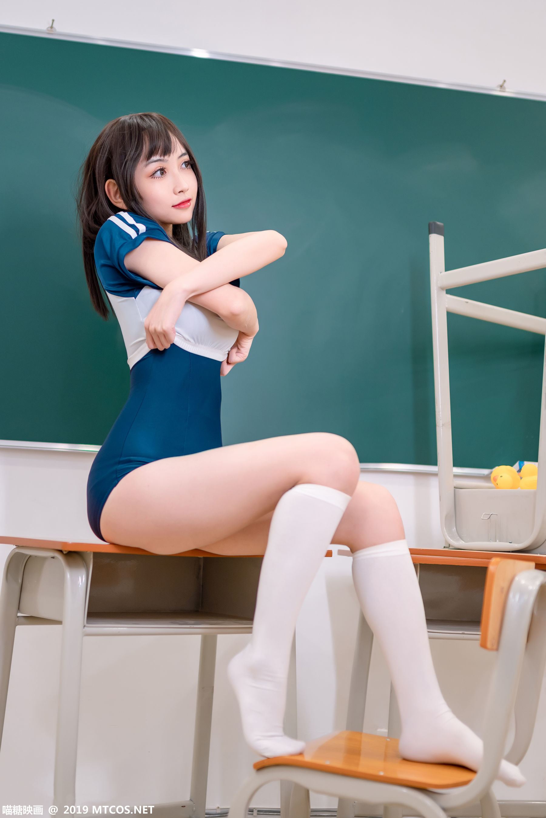 图片[8]-[喵糖映画] VOL.016 蓝白死库水-秀臀网-高品质图集网