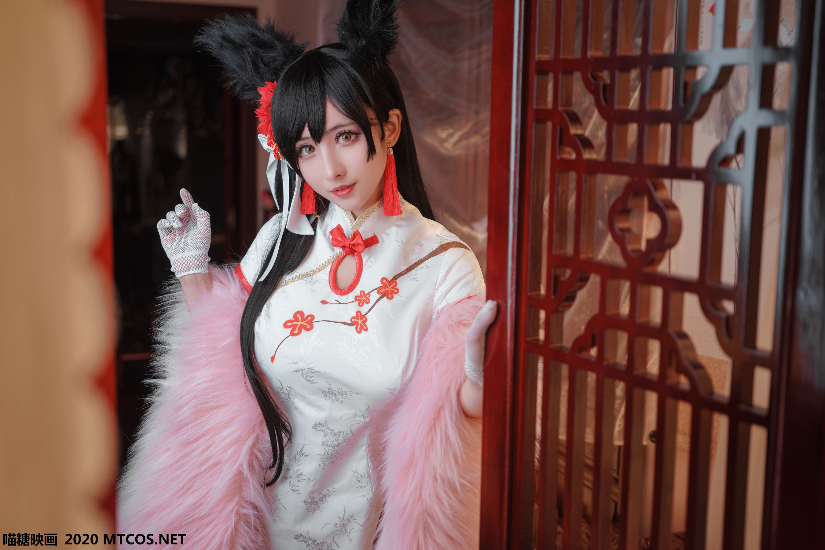 图片[9]-[喵糖映画] HML.005 凉凉子 爱宕旗袍-秀臀网-高品质图集网