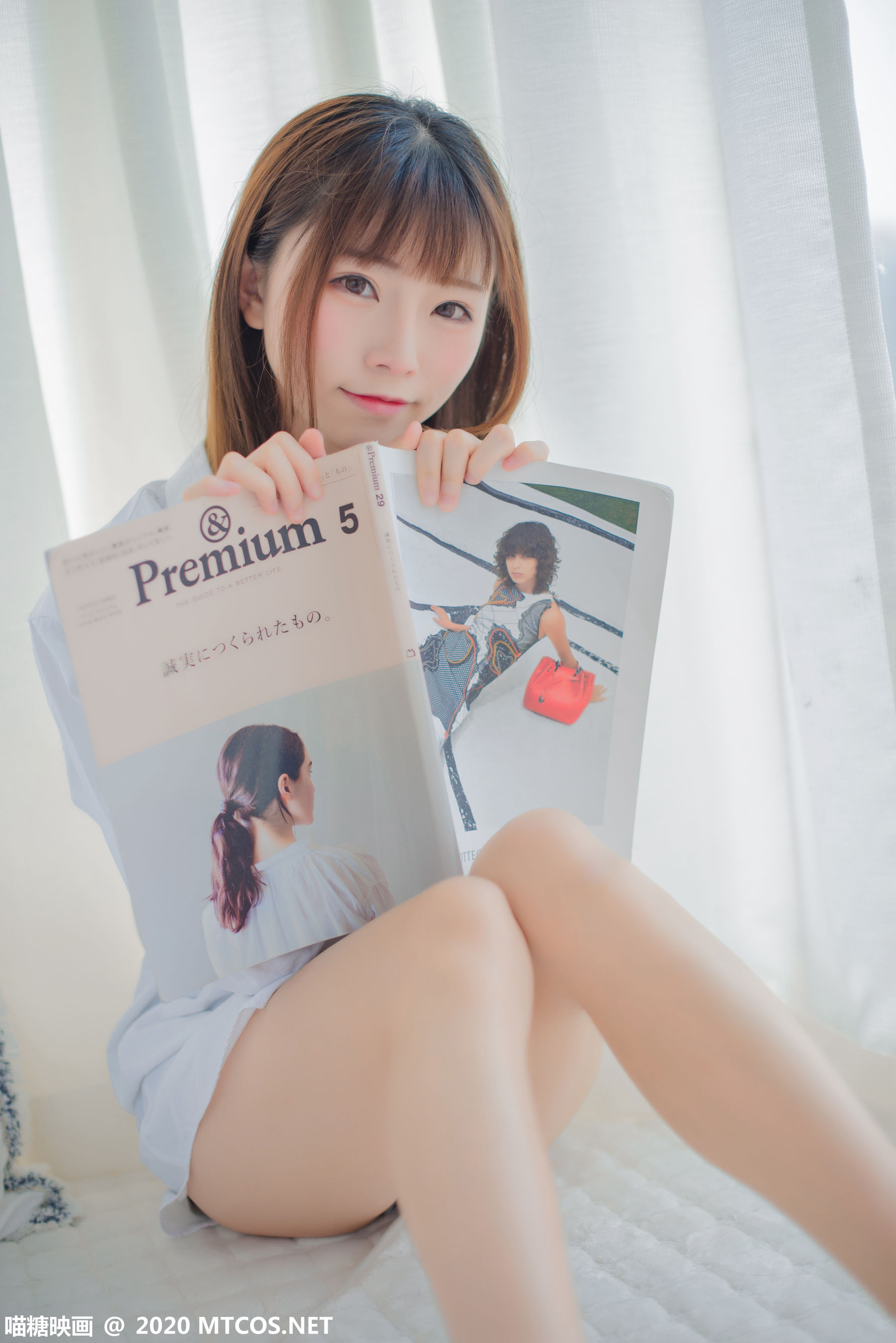 图片[7]-[喵糖映画] VOL.209 绮太郎 – 男友的白衬衫-秀臀网-高品质图集网