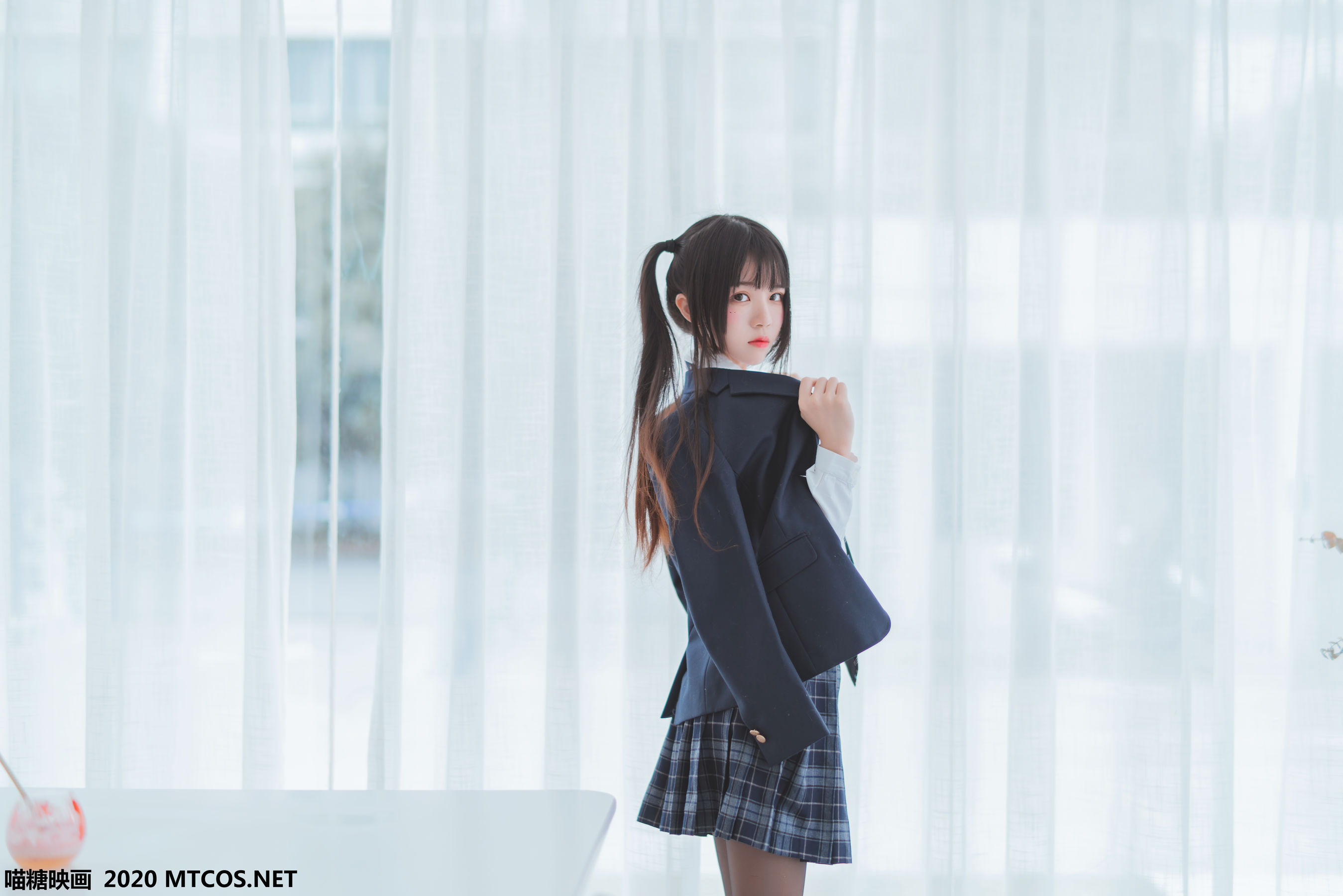 图片[7]-[喵糖映画] JKL.003 桜桃喵 春季JK制服-秀臀网-高品质图集网