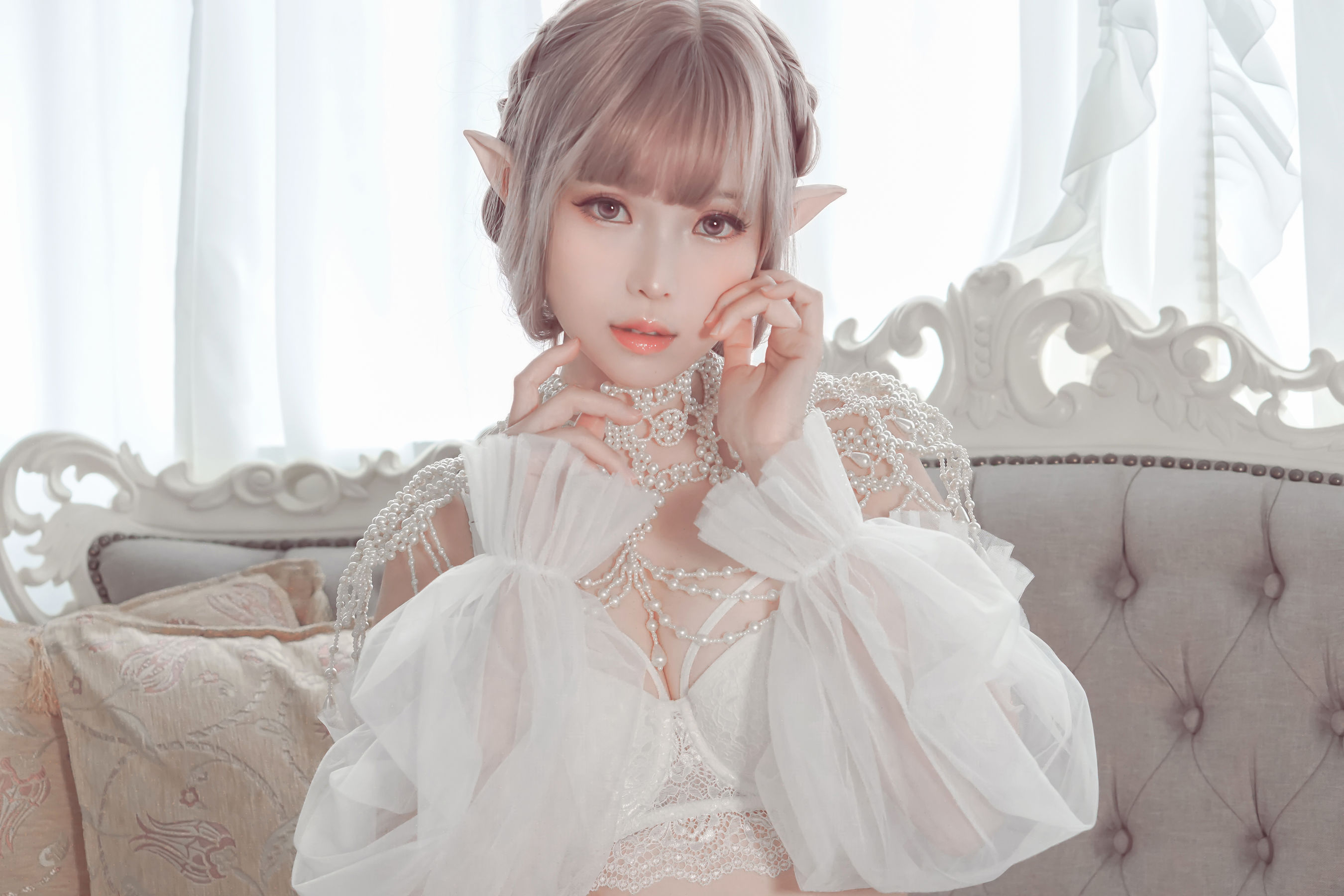 [福利COS] Ely_eee(ElyEE子) – Bride-秀臀网-高品质图集网