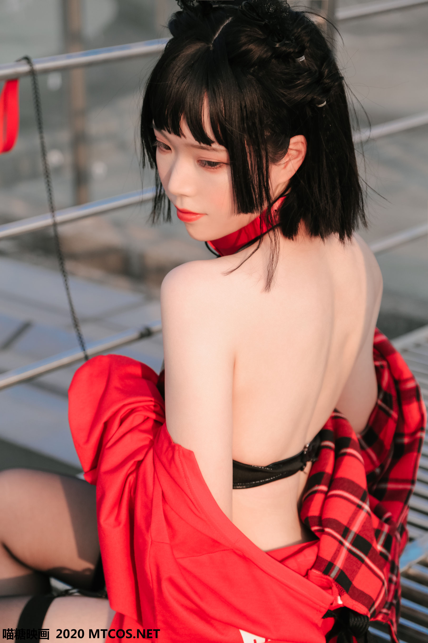 图片[9]-[喵糖映画] VOL.136 fushii_海堂 真人猫猫女友-秀臀网-高品质图集网