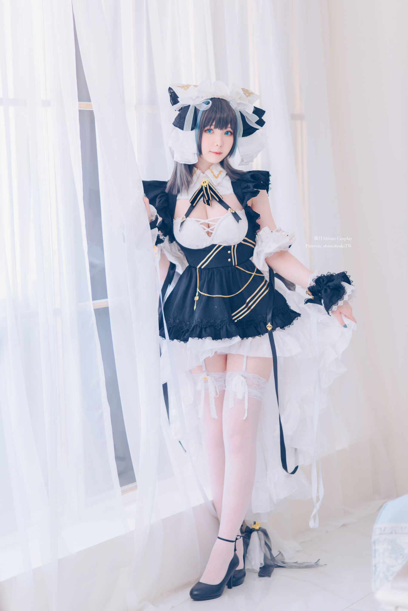 [网红COSER] 微博妹纸霜月shimo – 碧蓝航线 柴郡-秀臀网-高品质图集网