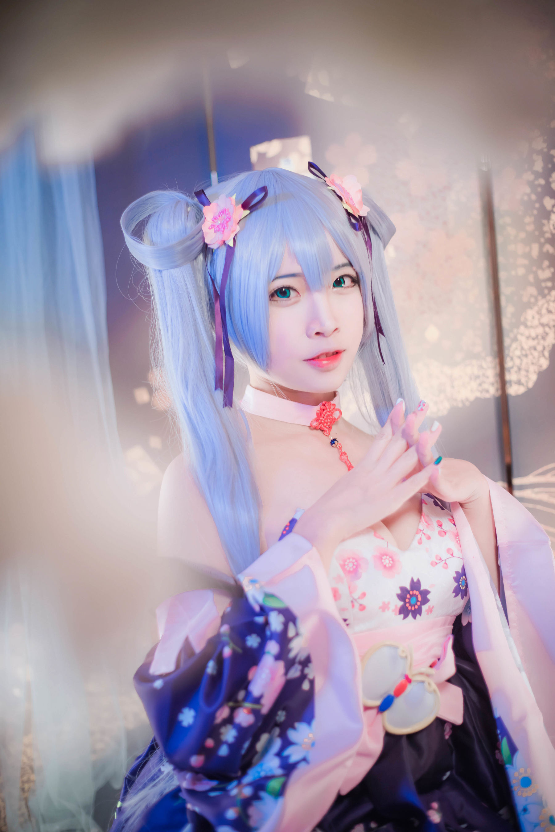 [Cosplay写真] 人气Coser二佐Nisa – 双马尾-秀臀网-高品质图集网