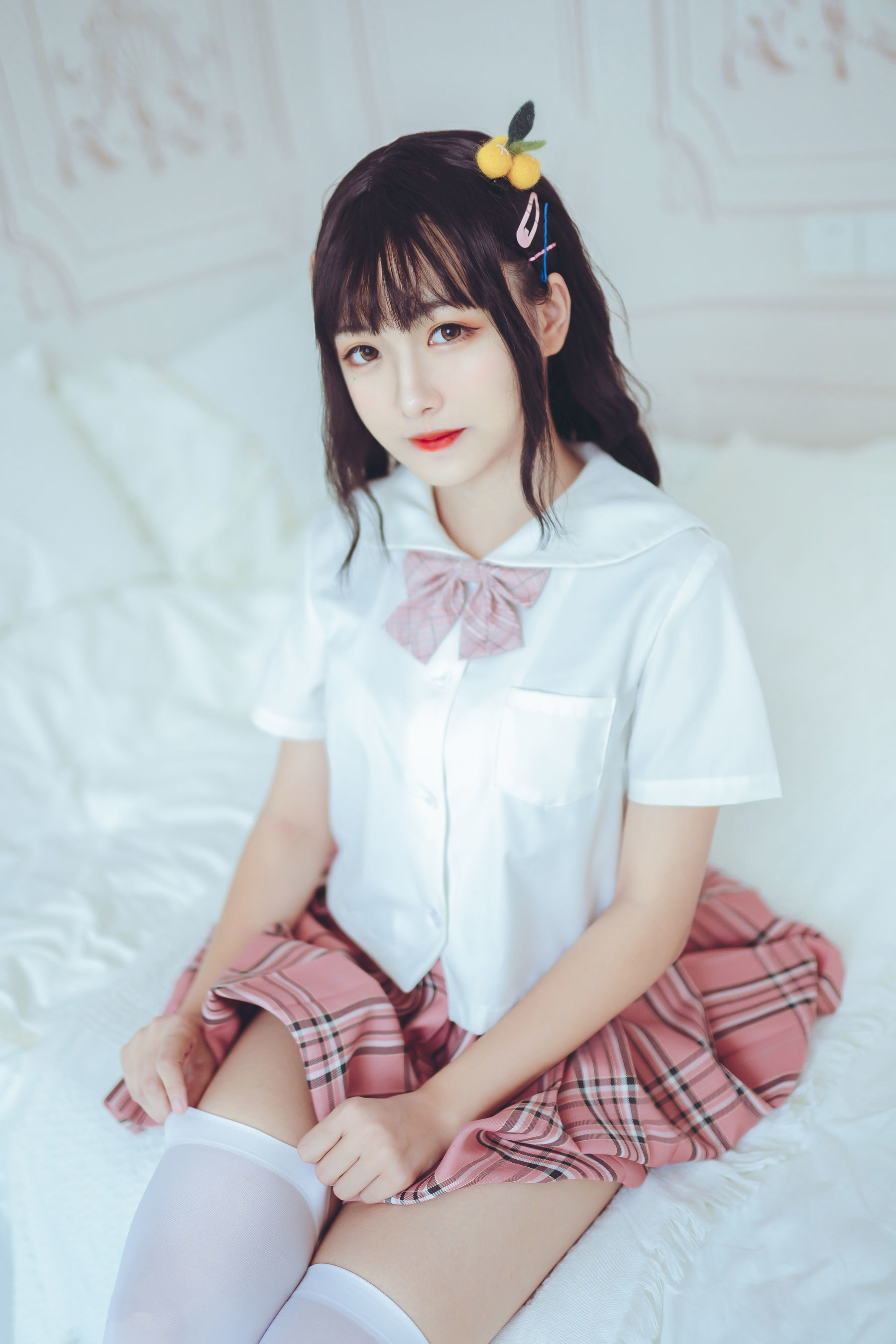 图片[9]-[喵糖映画] VOL.001 呆玄 – 过膝白丝-秀臀网-高品质图集网