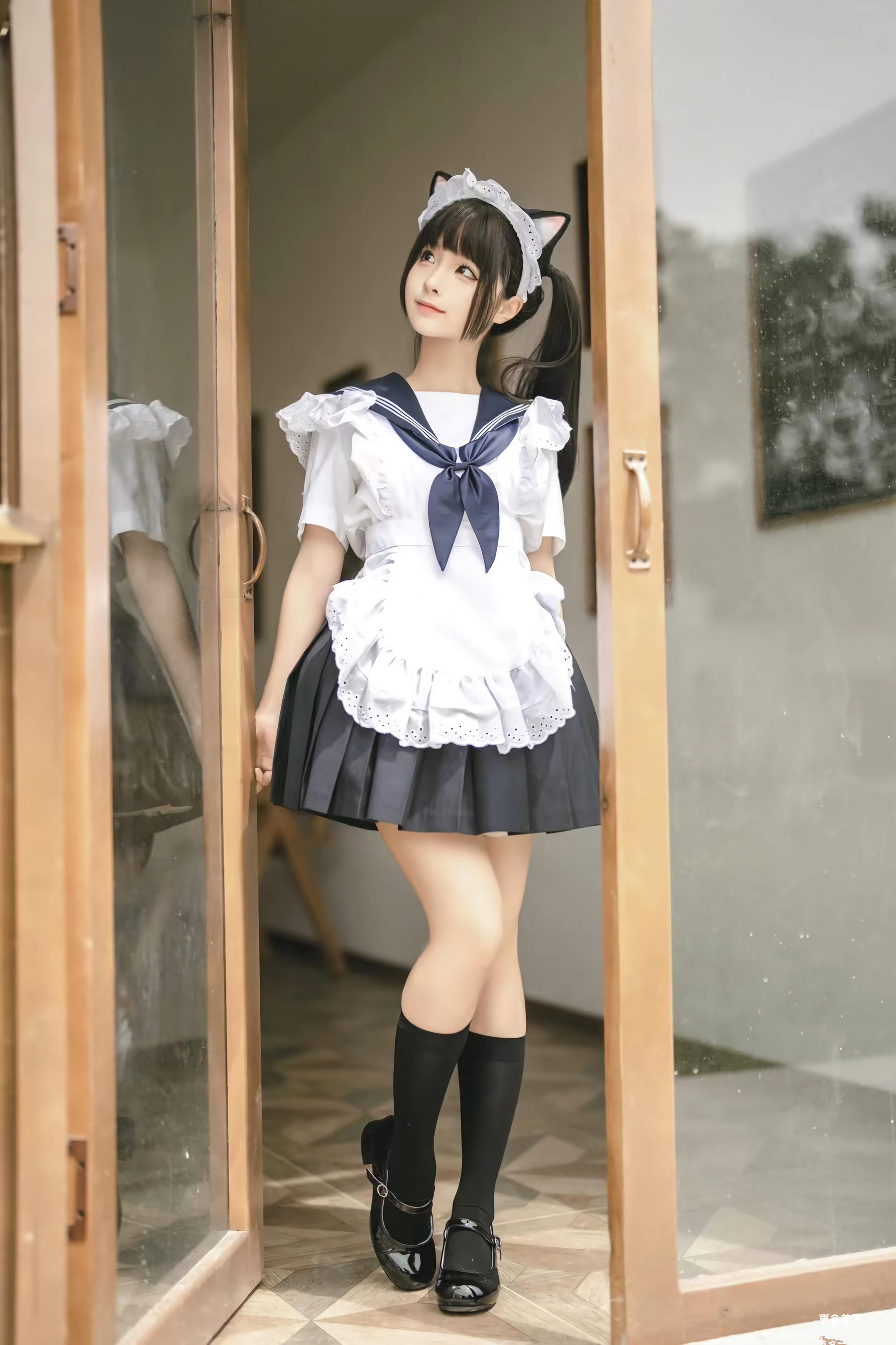 图片[4]-动漫博主蠢沫沫 – 猫猫女仆-蕾丝百合网-美图分享,Cosplay美图,私房写真,套图下载