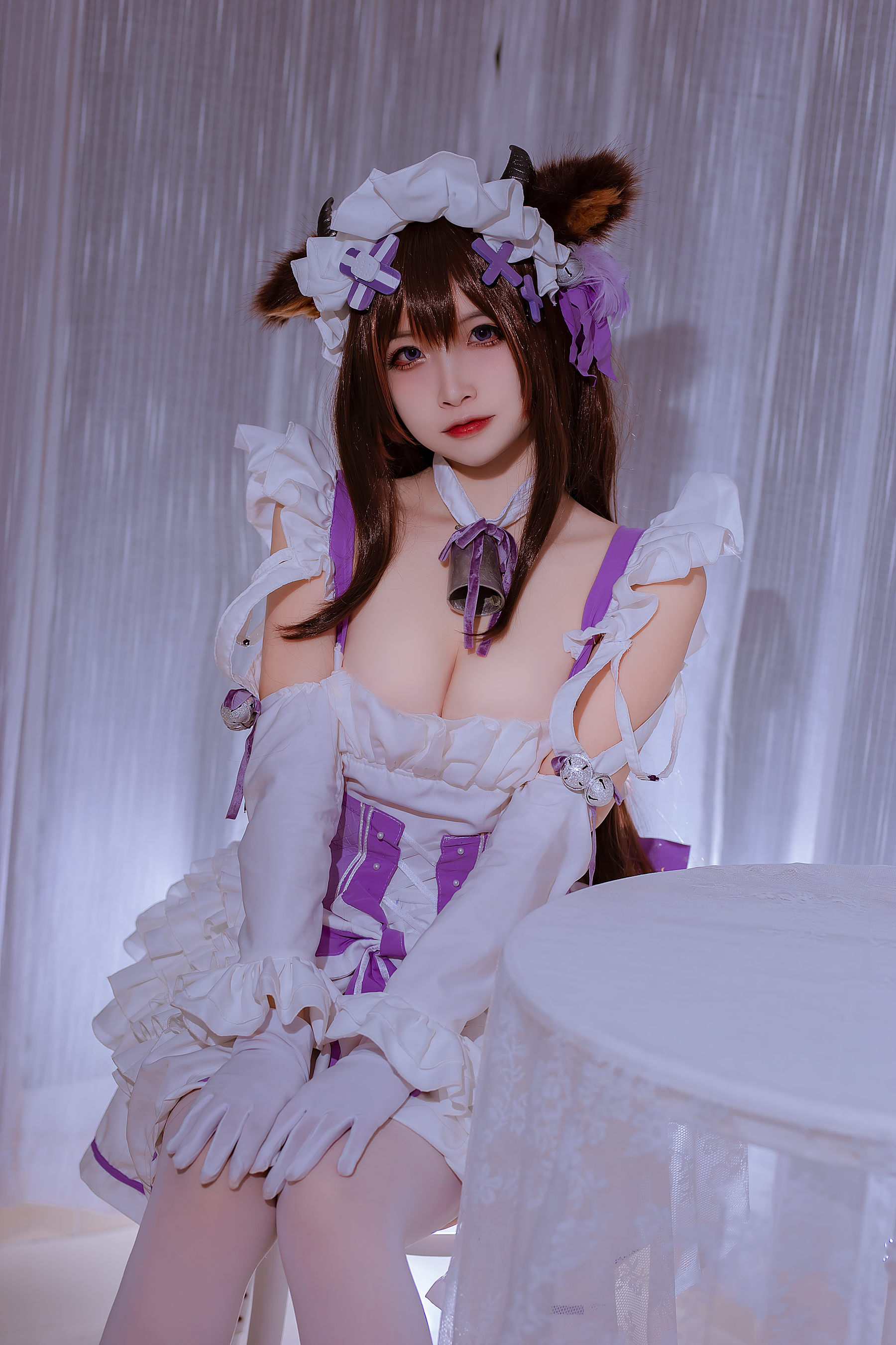 图片[2]-人气Coser二佐Nisa – 碧蓝樫野同人女仆-蕾丝百合网-美图分享,Cosplay美图,私房写真,套图下载