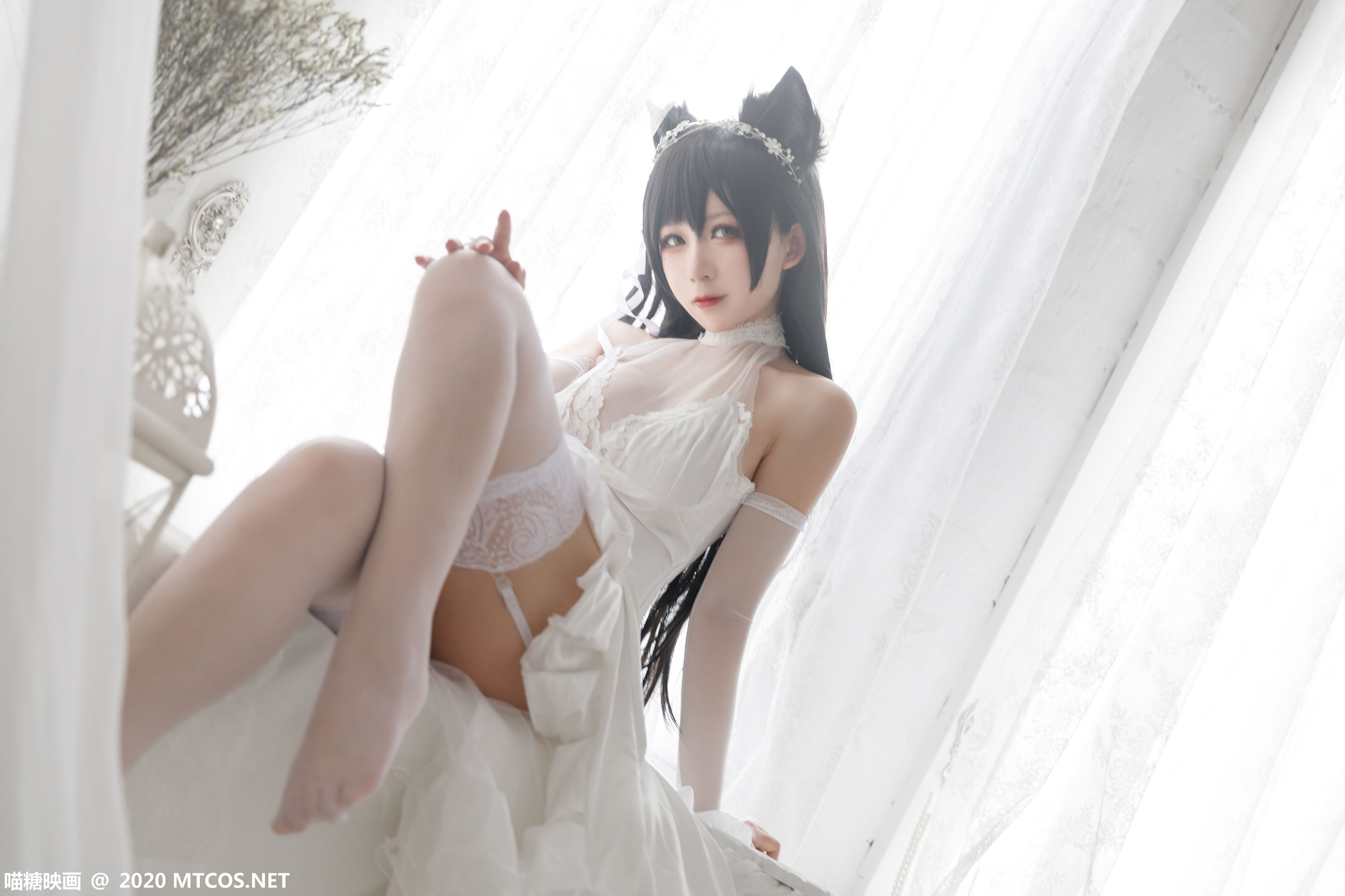 图片[8]-[喵糖映画] VOL.292 樱落酱w 爱宕花嫁-秀臀网-高品质图集网