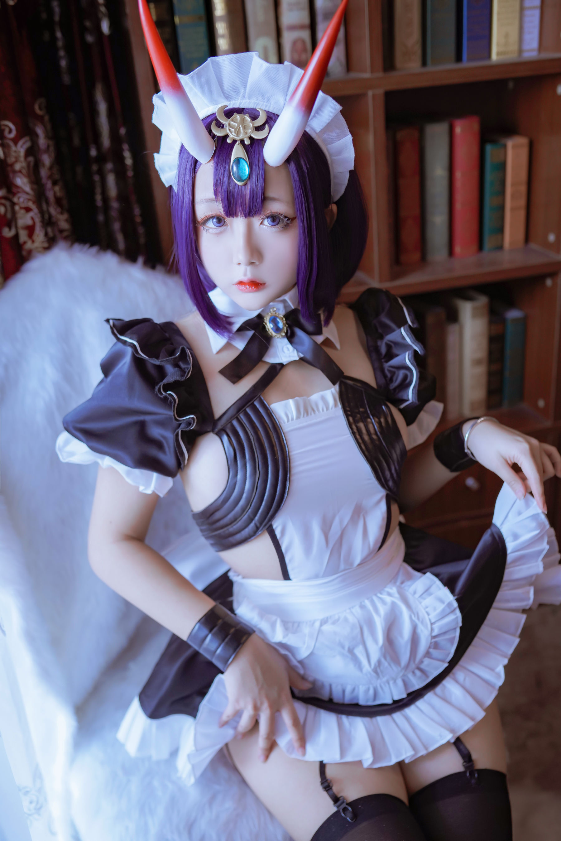 图片[3]-[喵糖映画] VOL.129 日奈娇《酒吞女仆》-蕾丝百合网-美图分享,Cosplay美图,私房写真,套图下载