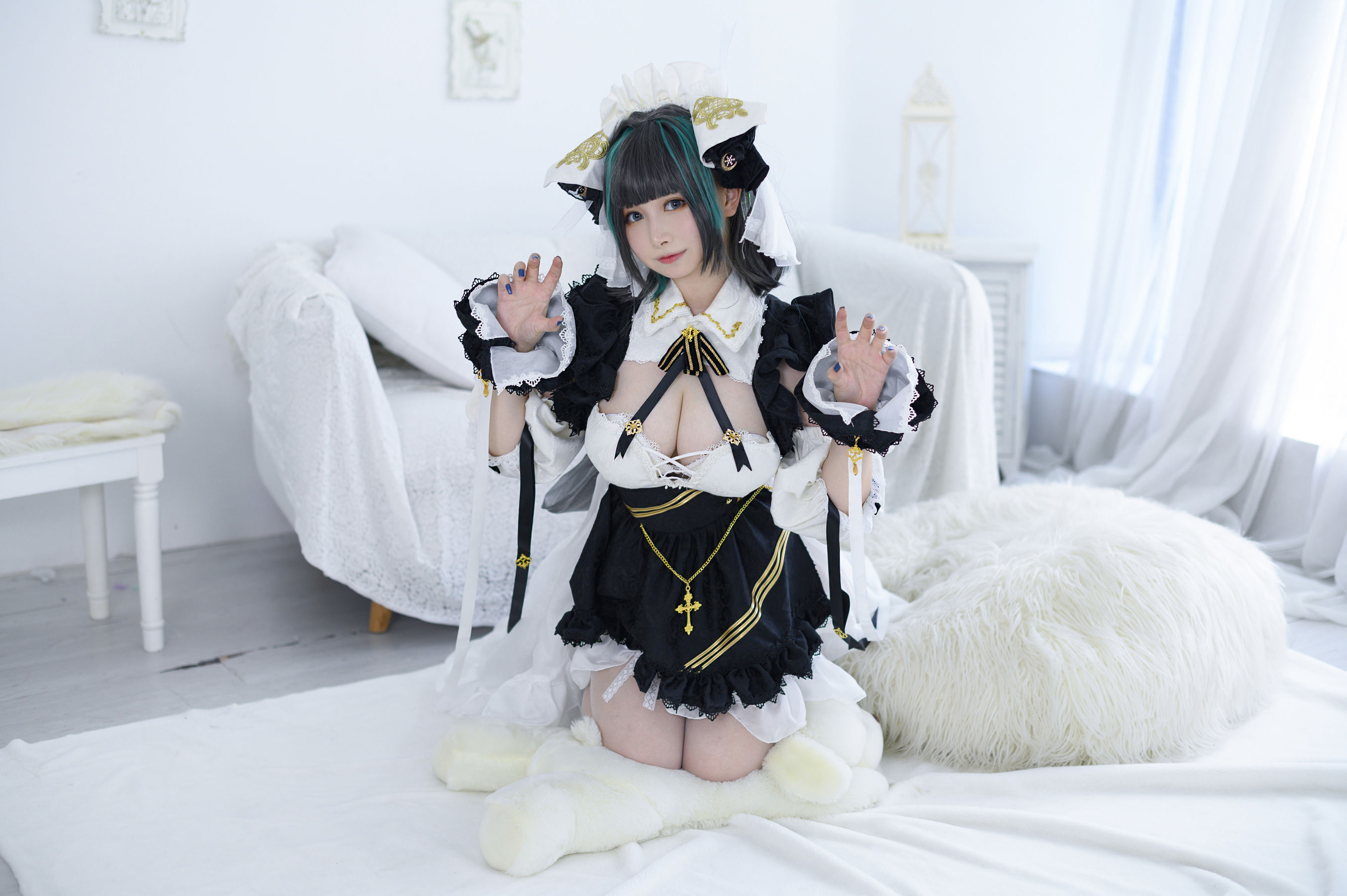 [网红COSER] 二次元美少女PAKI酱 – 柴郡-秀臀网-高品质图集网