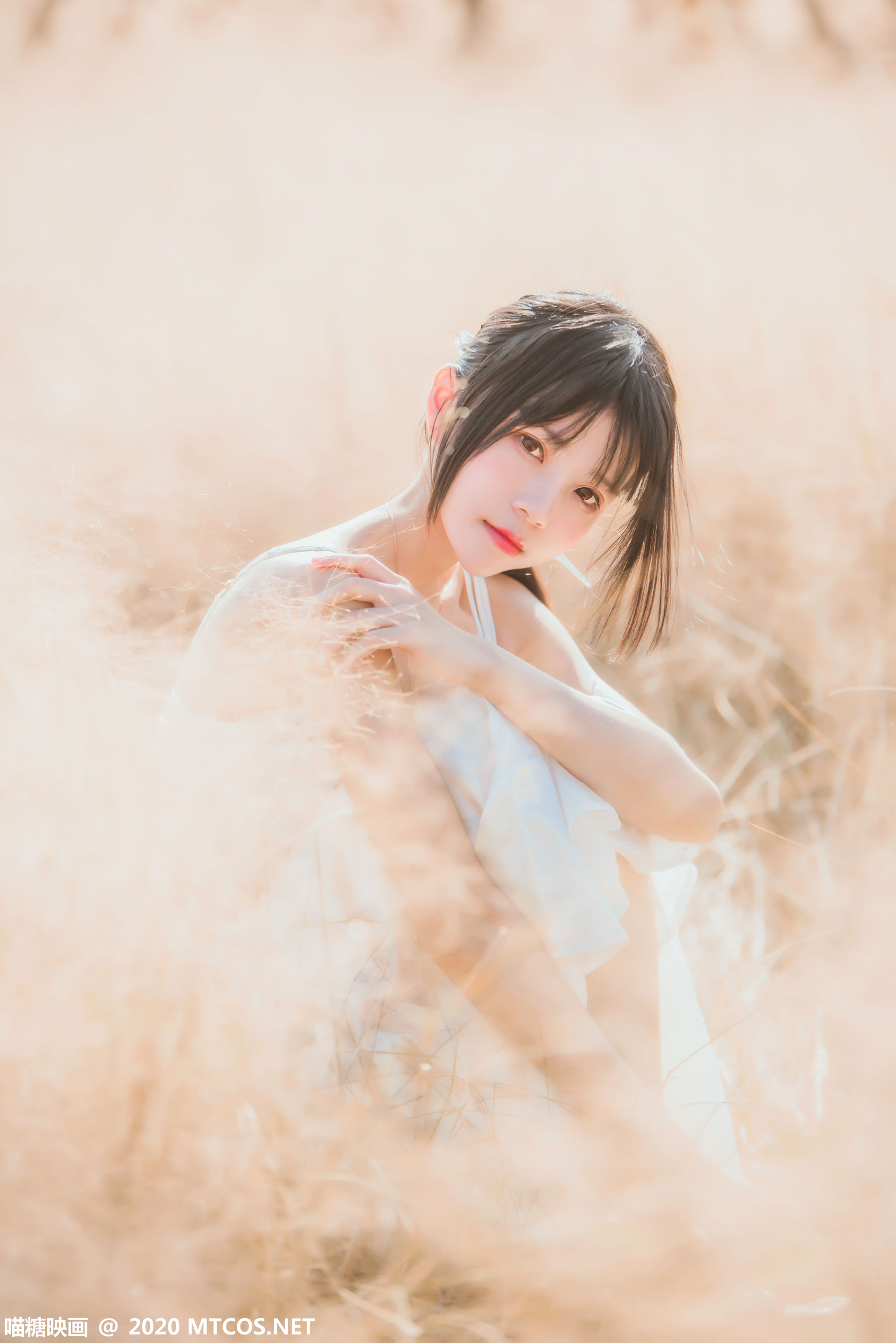 图片[8]-[喵糖映画] VOL.224 桜桃喵 晚秋的原野-秀臀网-高品质图集网