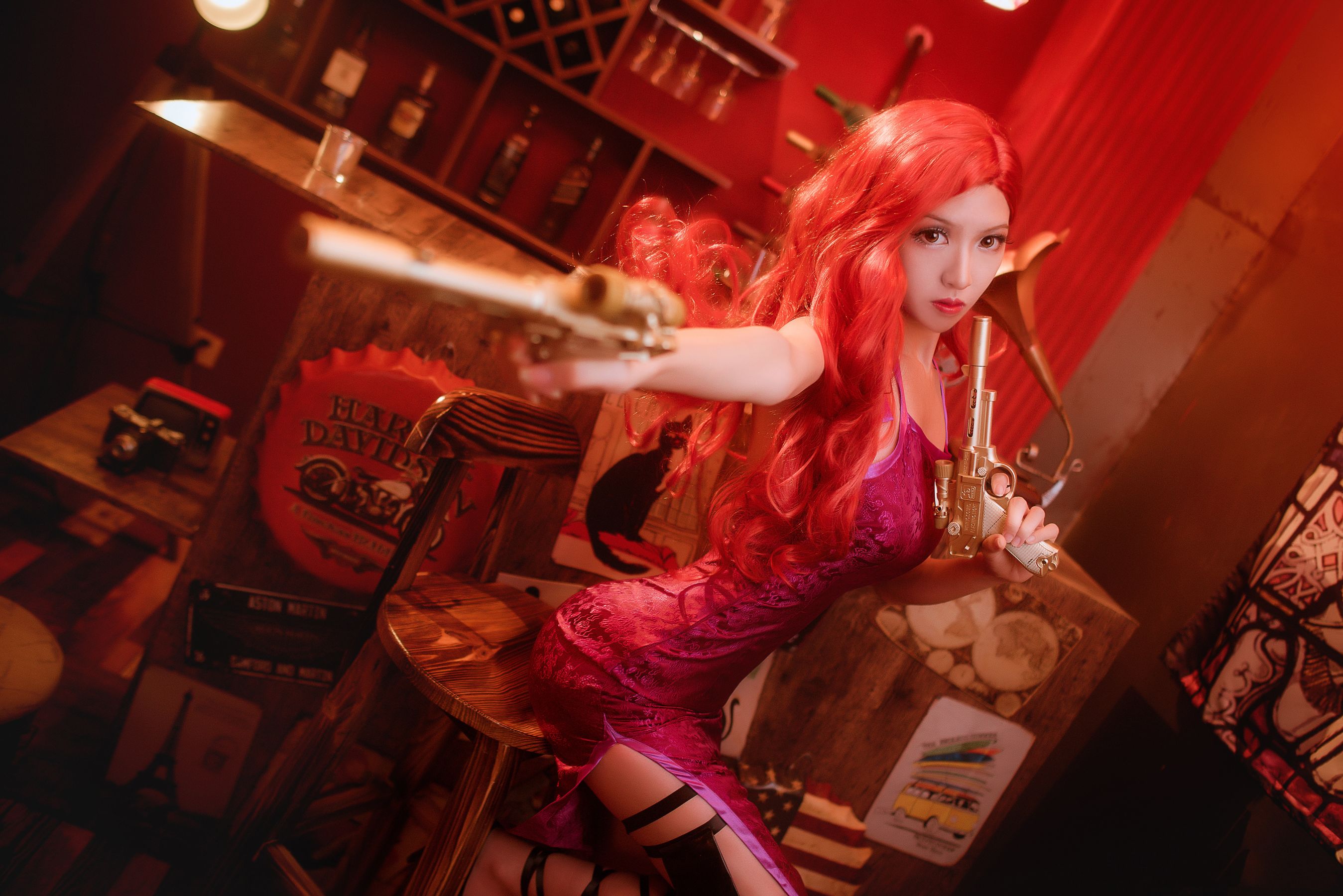 [网红COSER] 超人气Coser鳗鱼霏儿 – 厄运小姐-秀臀网-高品质图集网