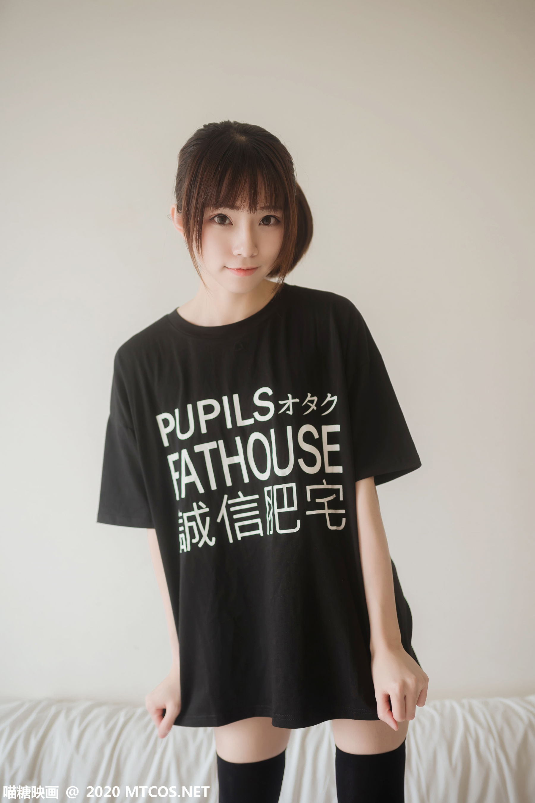 图片[8]-[喵糖映画] VOL.176 绮太郎 – 半袖双马尾-秀臀网-高品质图集网