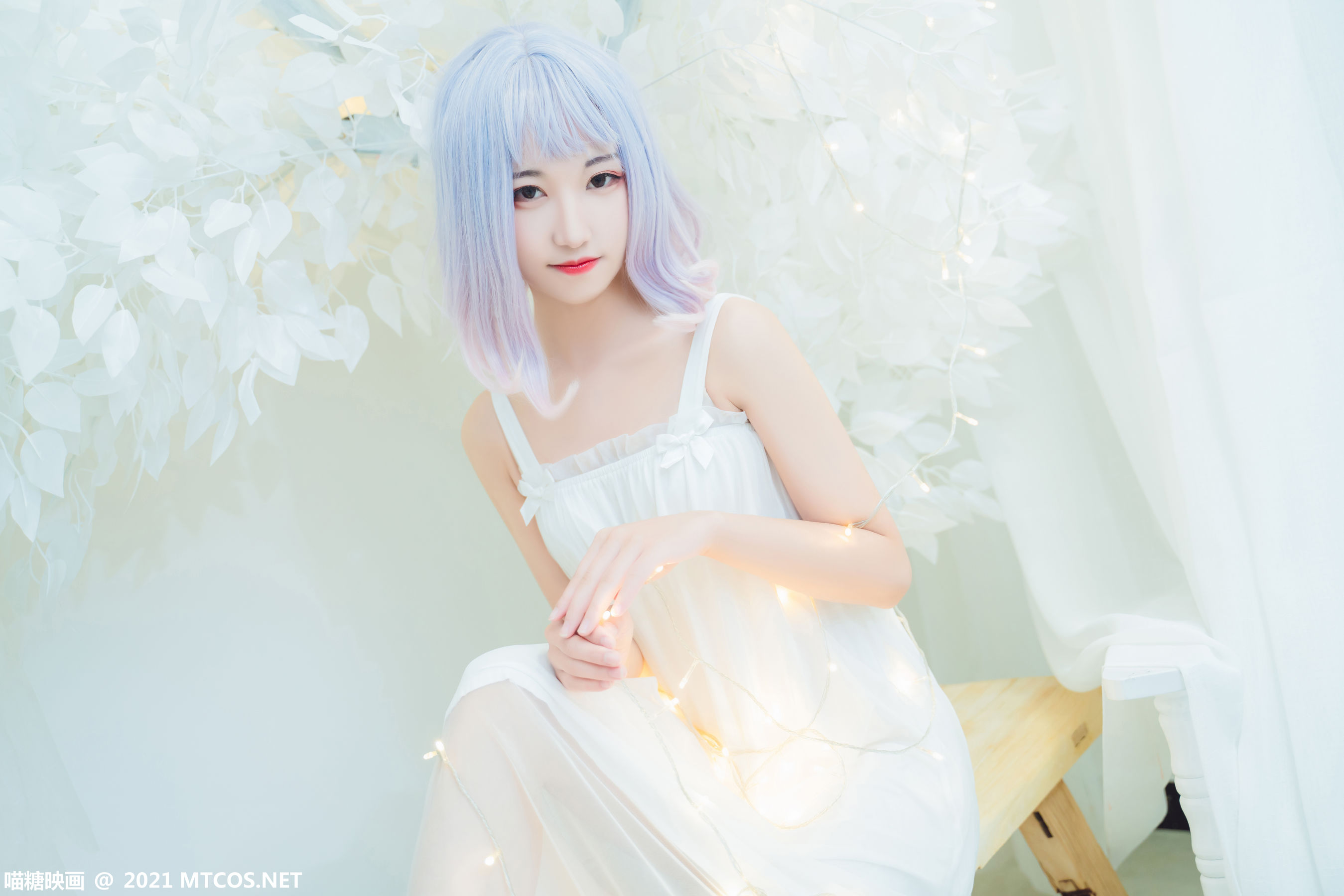 图片[7]-[喵糖映画] VOL.411 白纱裙-秀臀网-高品质图集网