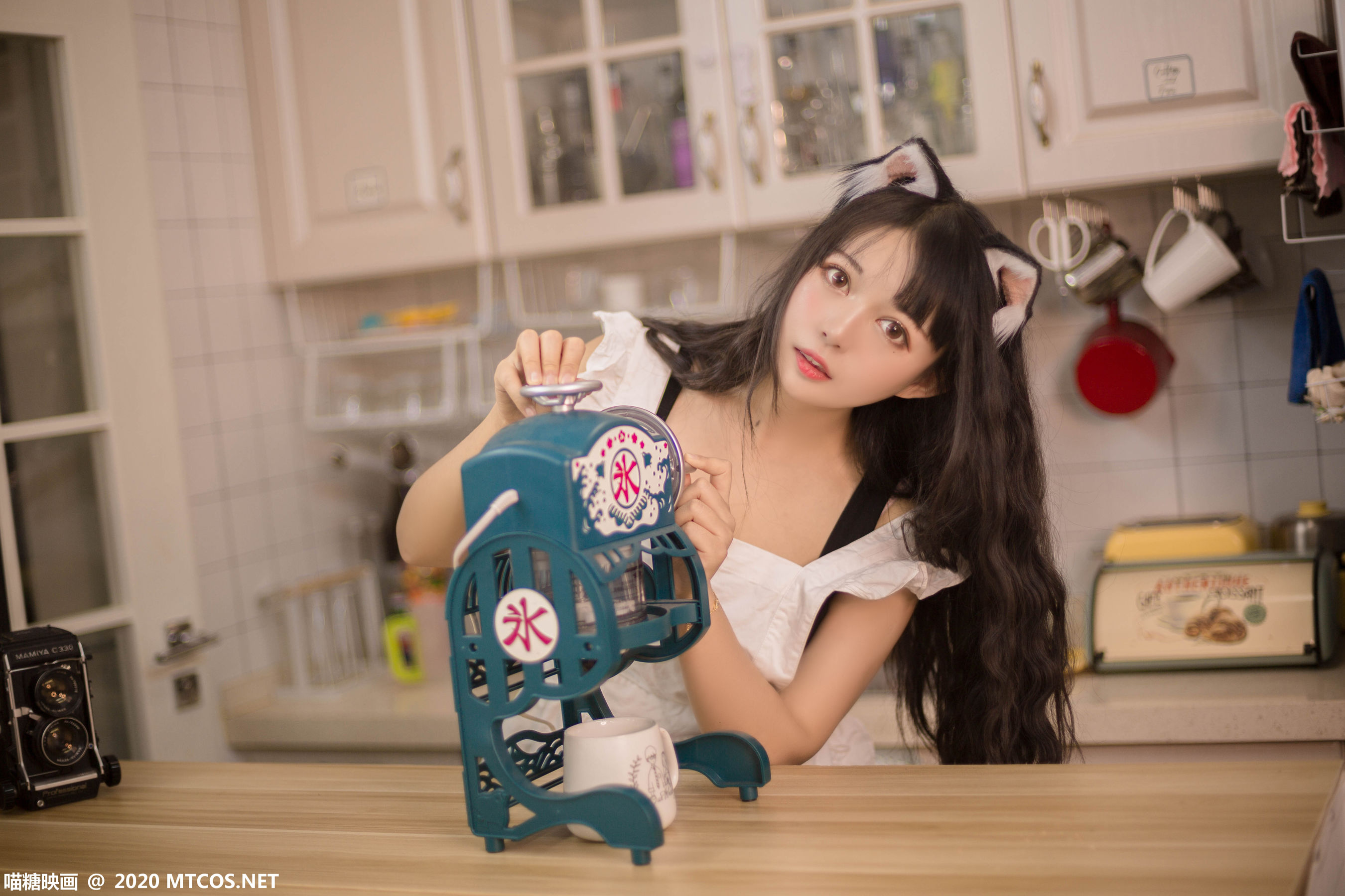 图片[8]-[喵糖映画] VOL.296 黑猫猫OvO 厨房猫娘-秀臀网-高品质图集网