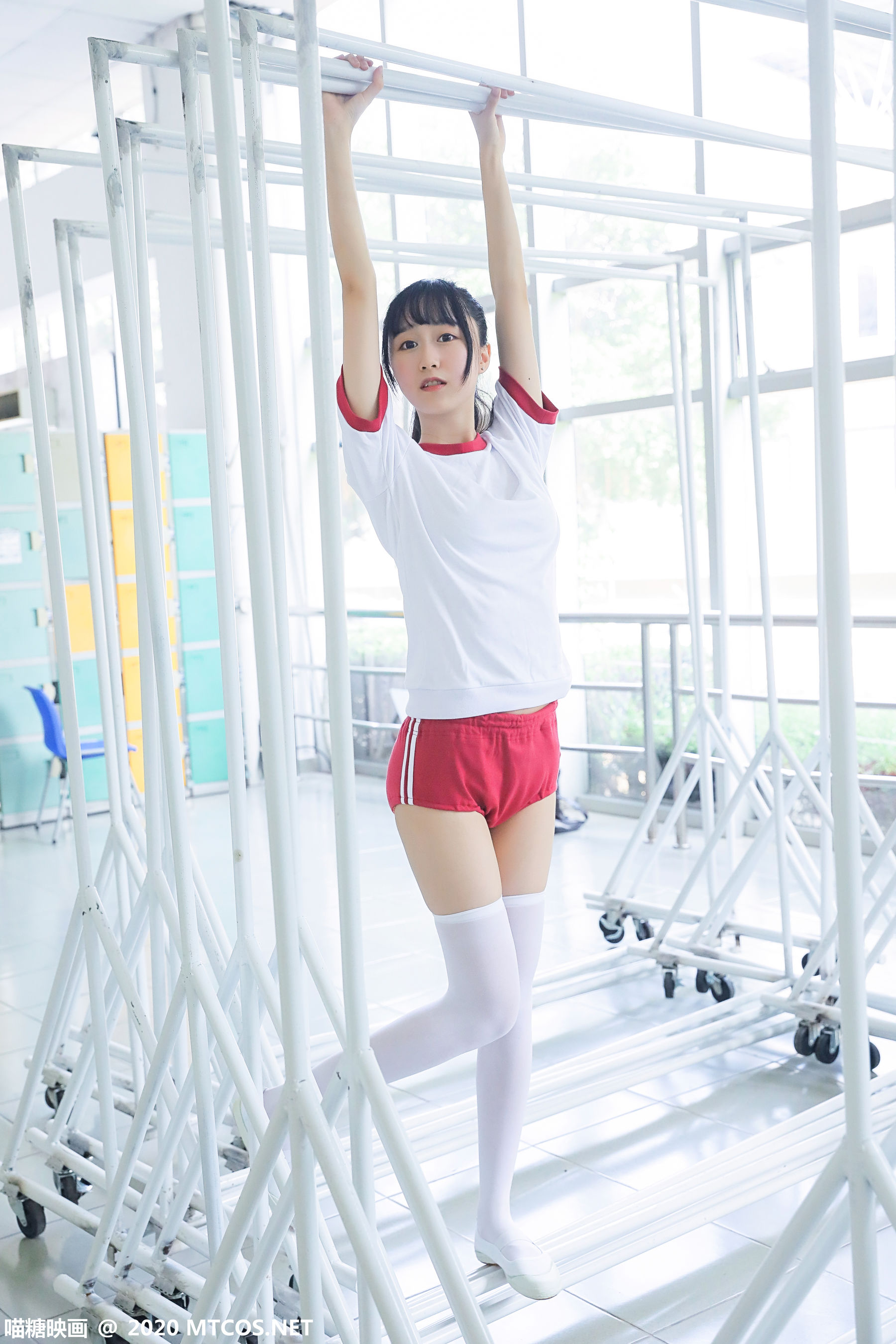 图片[9]-[喵糖映画] VOL.294 木绵绵 体操学妹-秀臀网-高品质图集网
