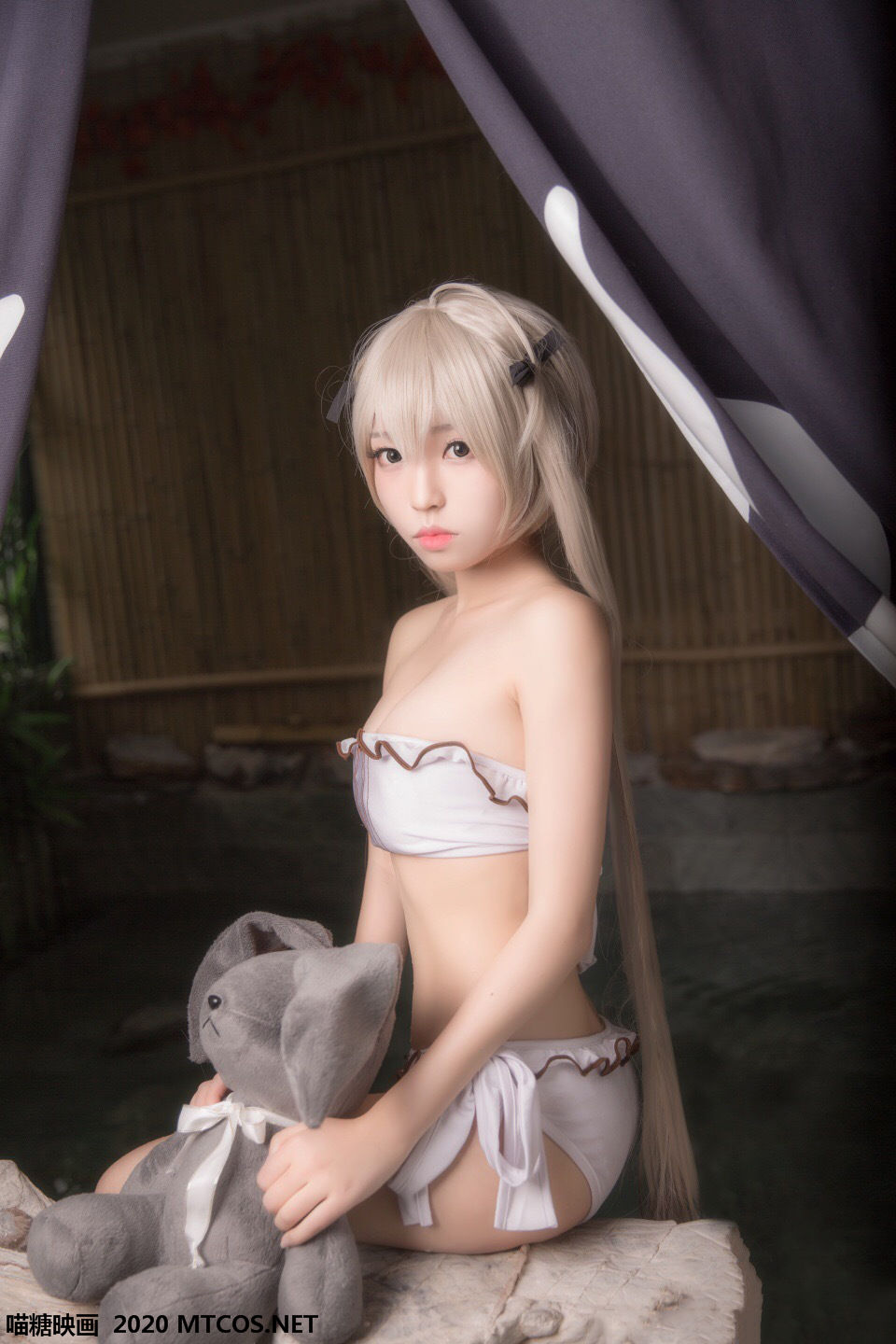 图片[9]-[喵糖映画] VOL.141 白易子教主 和服之温泉-秀臀网-高品质图集网