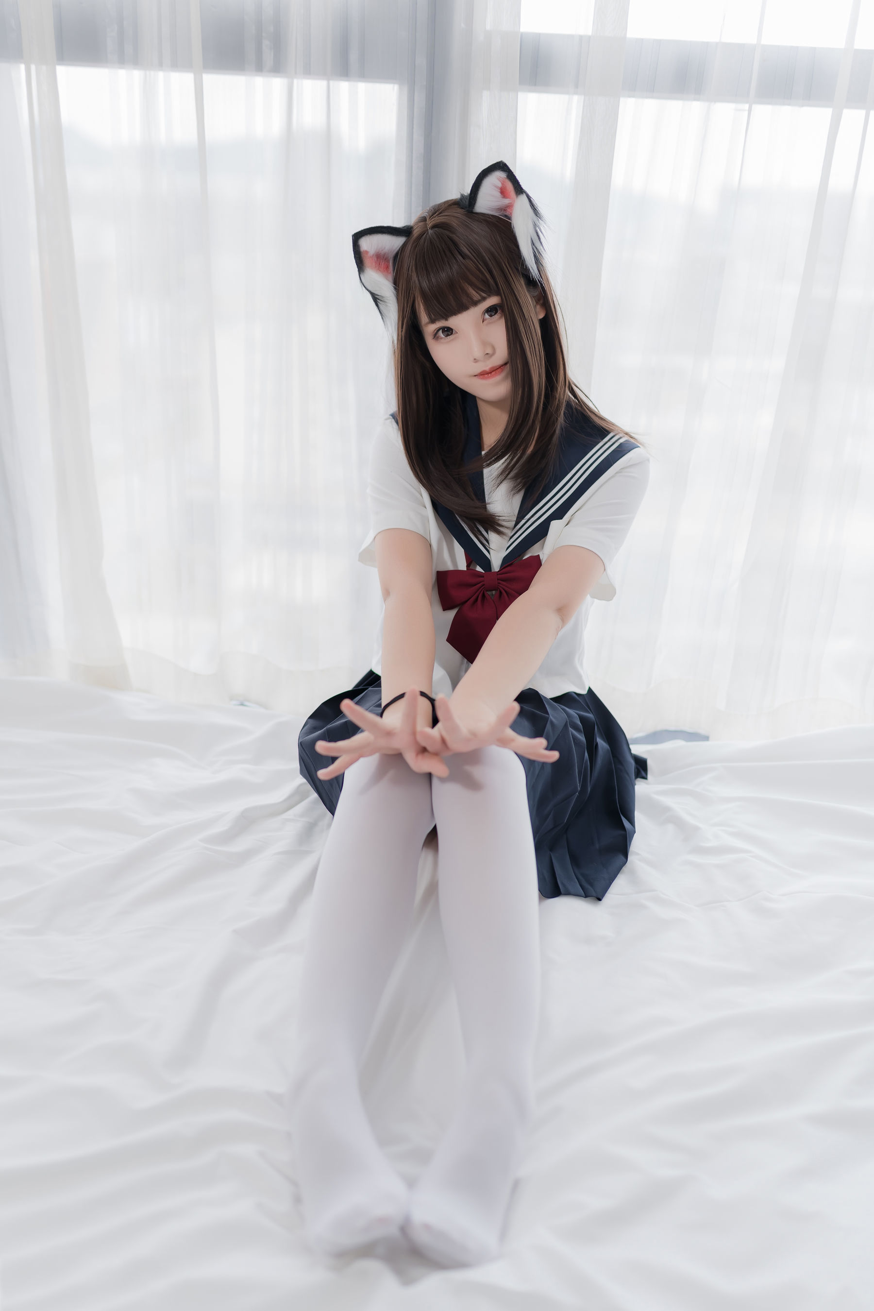图片[5]-[喵糖映画] VOL.002 蜜汁猫裘 JK白丝-蕾丝百合网-美图分享,Cosplay美图,私房写真,套图下载