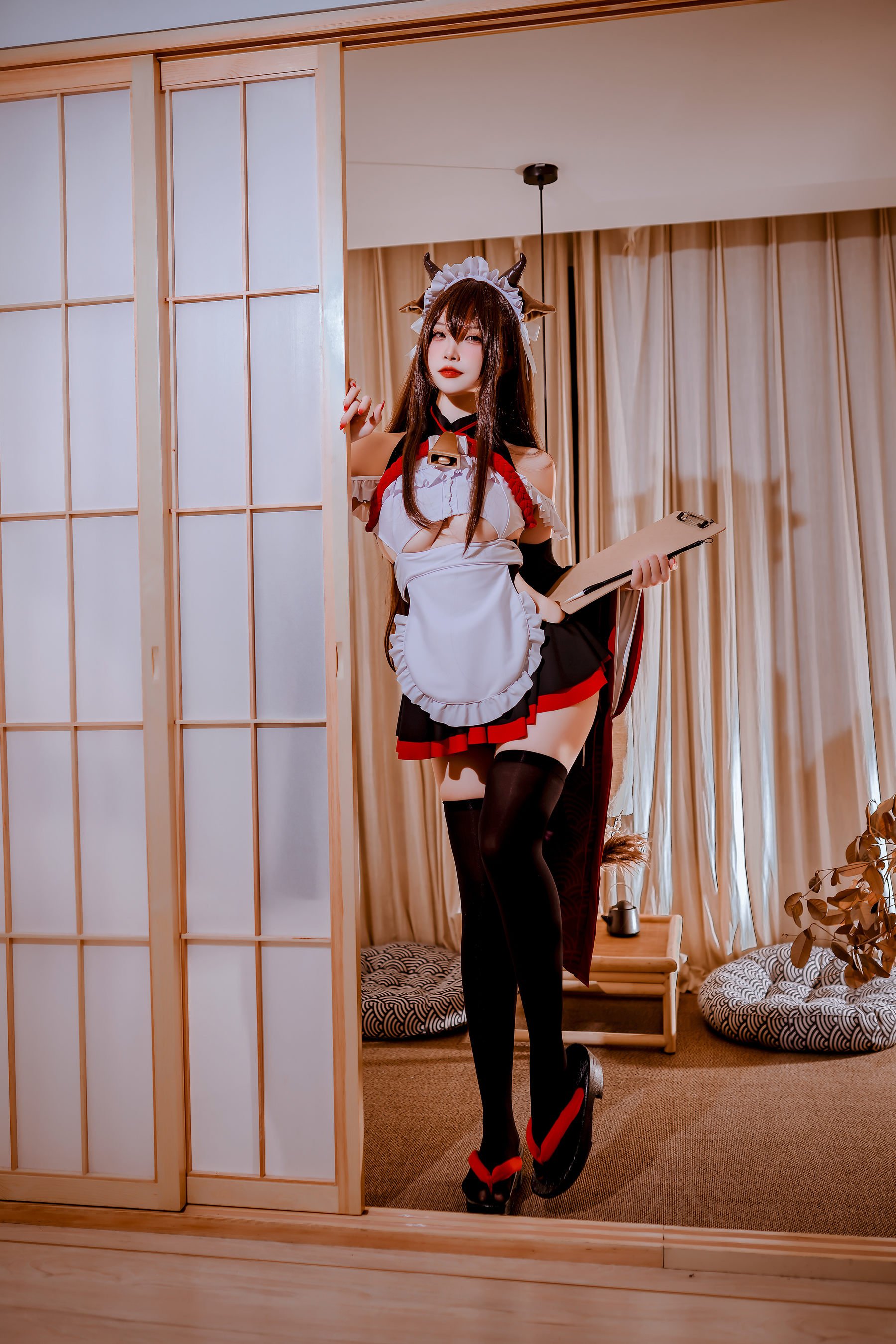 图片[5]-人气Coser二佐Nisa – 碧蓝樫野女仆-蕾丝百合网-美图分享,Cosplay美图,私房写真,套图下载
