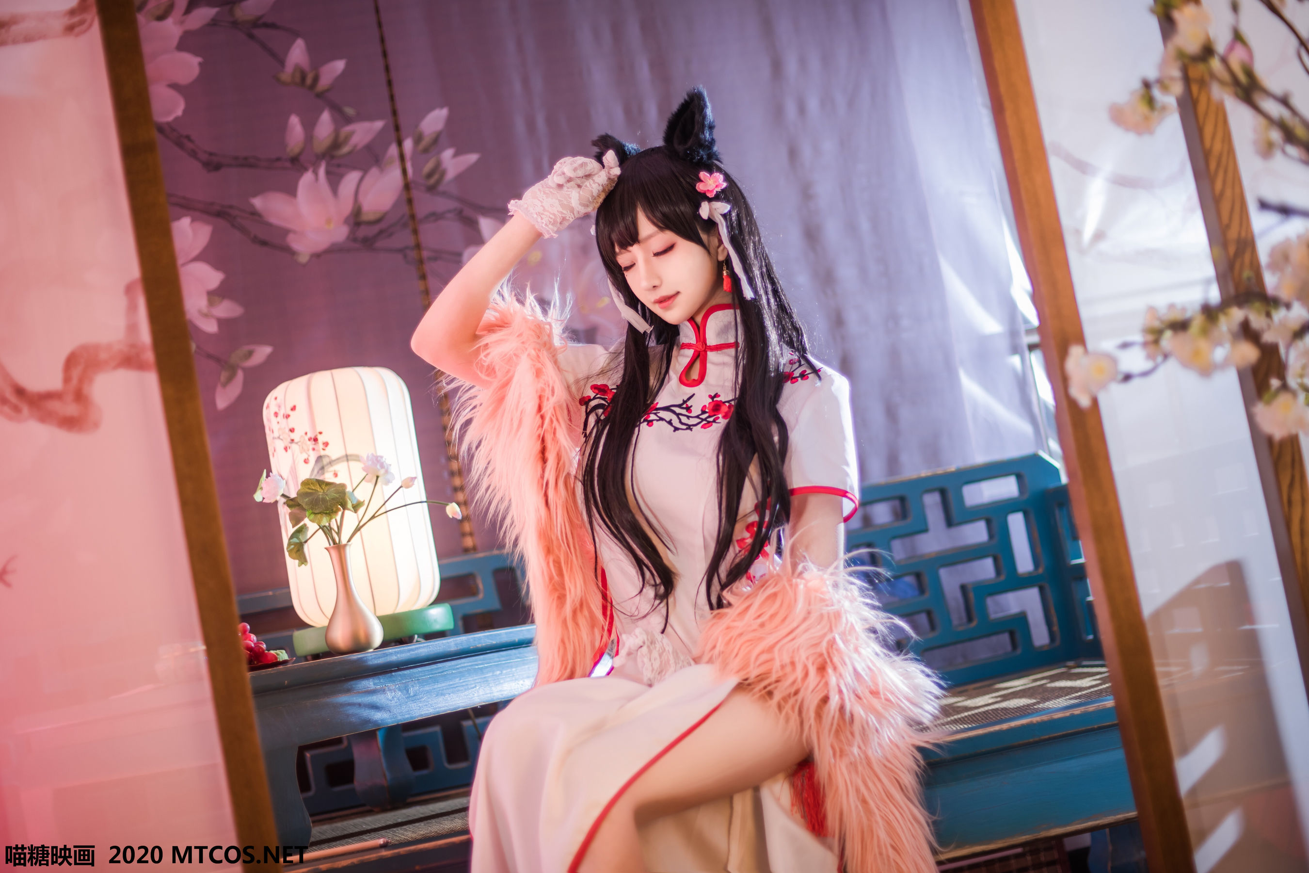 图片[7]-[喵糖映画] HML.010 小鹿鹿 爱宕旗袍-秀臀网-高品质图集网