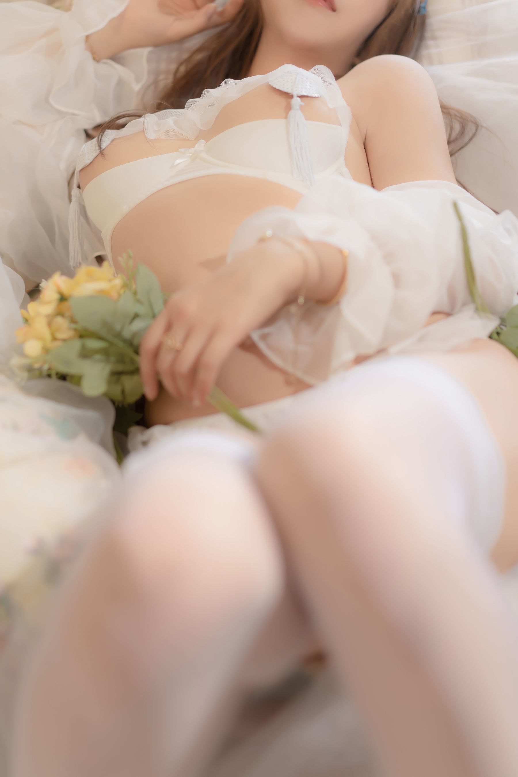 [网红COSER] 斗鱼米线线sama – 坠落天使-秀臀网-高品质图集网