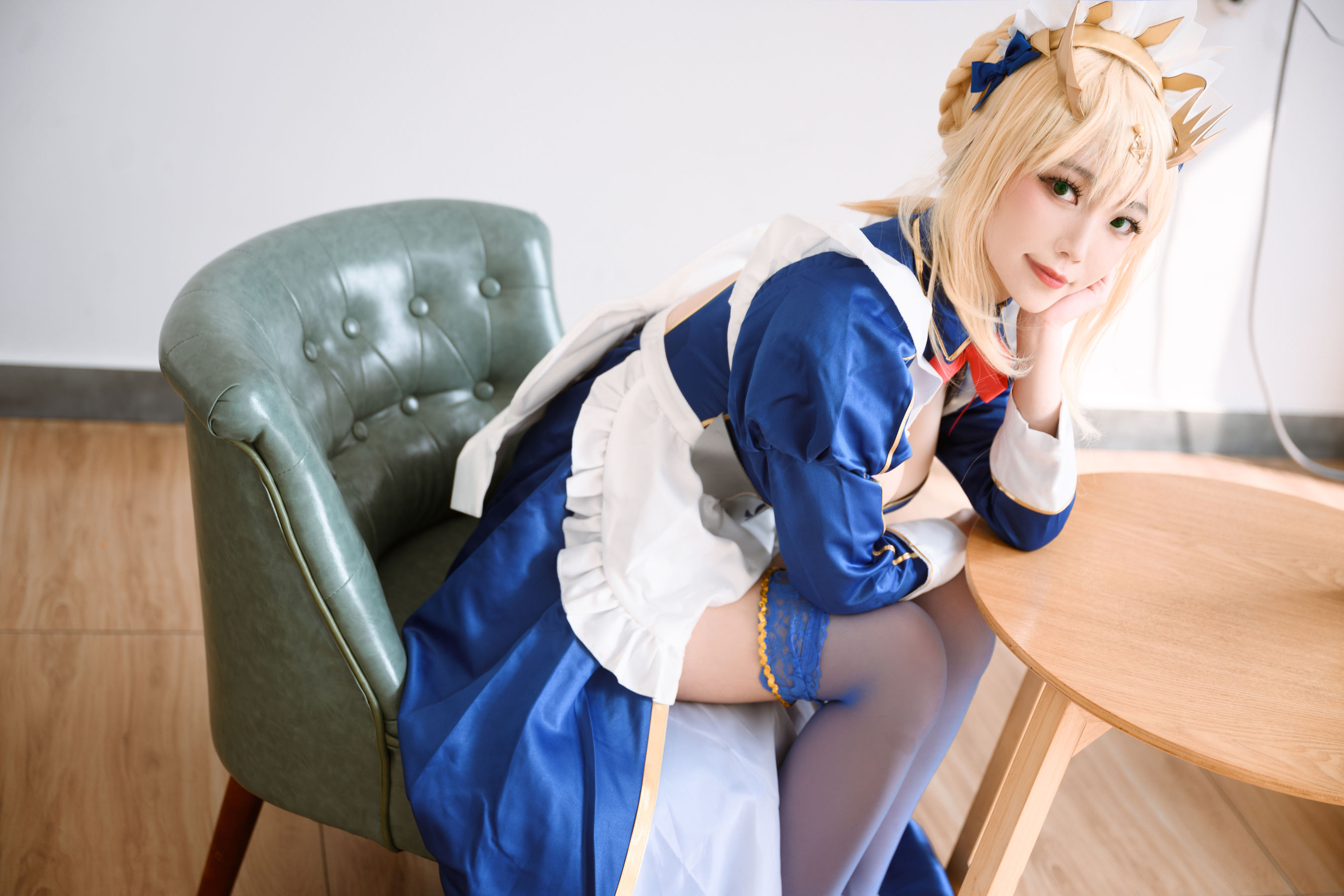 [网红COSER写真] Cosplay汪知子 – 白枪呆-秀臀网-高品质图集网