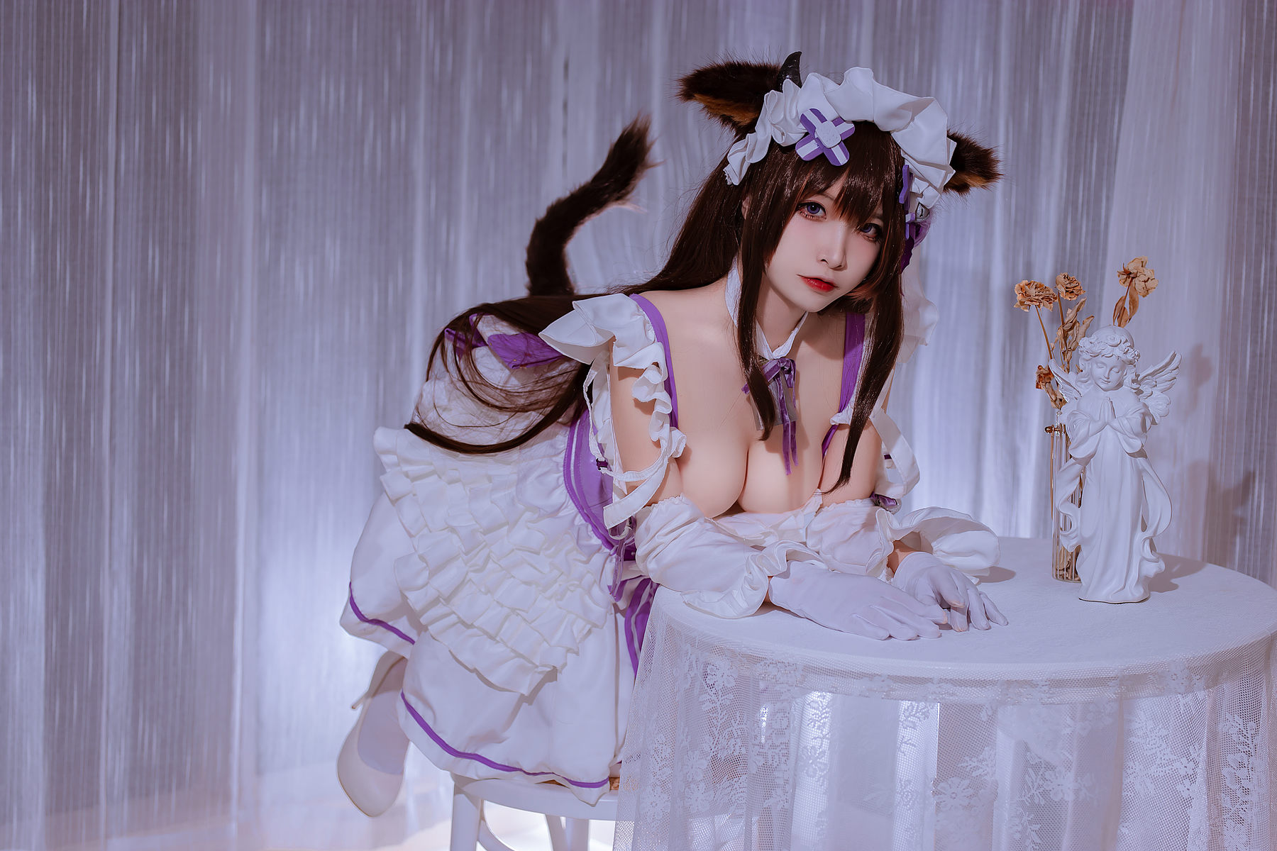 图片[3]-人气Coser二佐Nisa – 碧蓝樫野同人女仆-蕾丝百合网-美图分享,Cosplay美图,私房写真,套图下载
