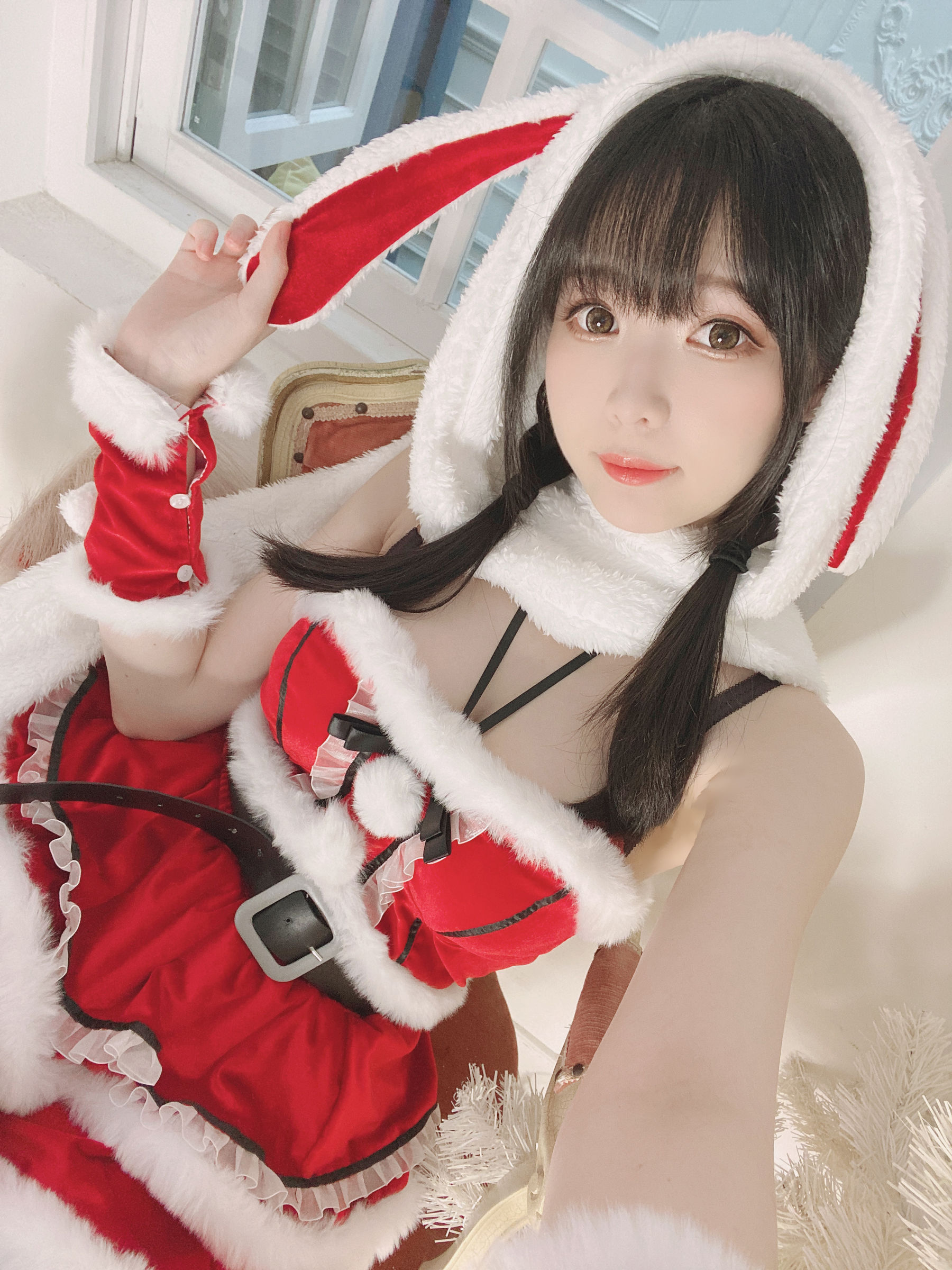 [福利COS] 微博妹纸霜月shimo[fantia] 2022-12-25 メリー・クリスマス！！-秀臀网-高品质图集网