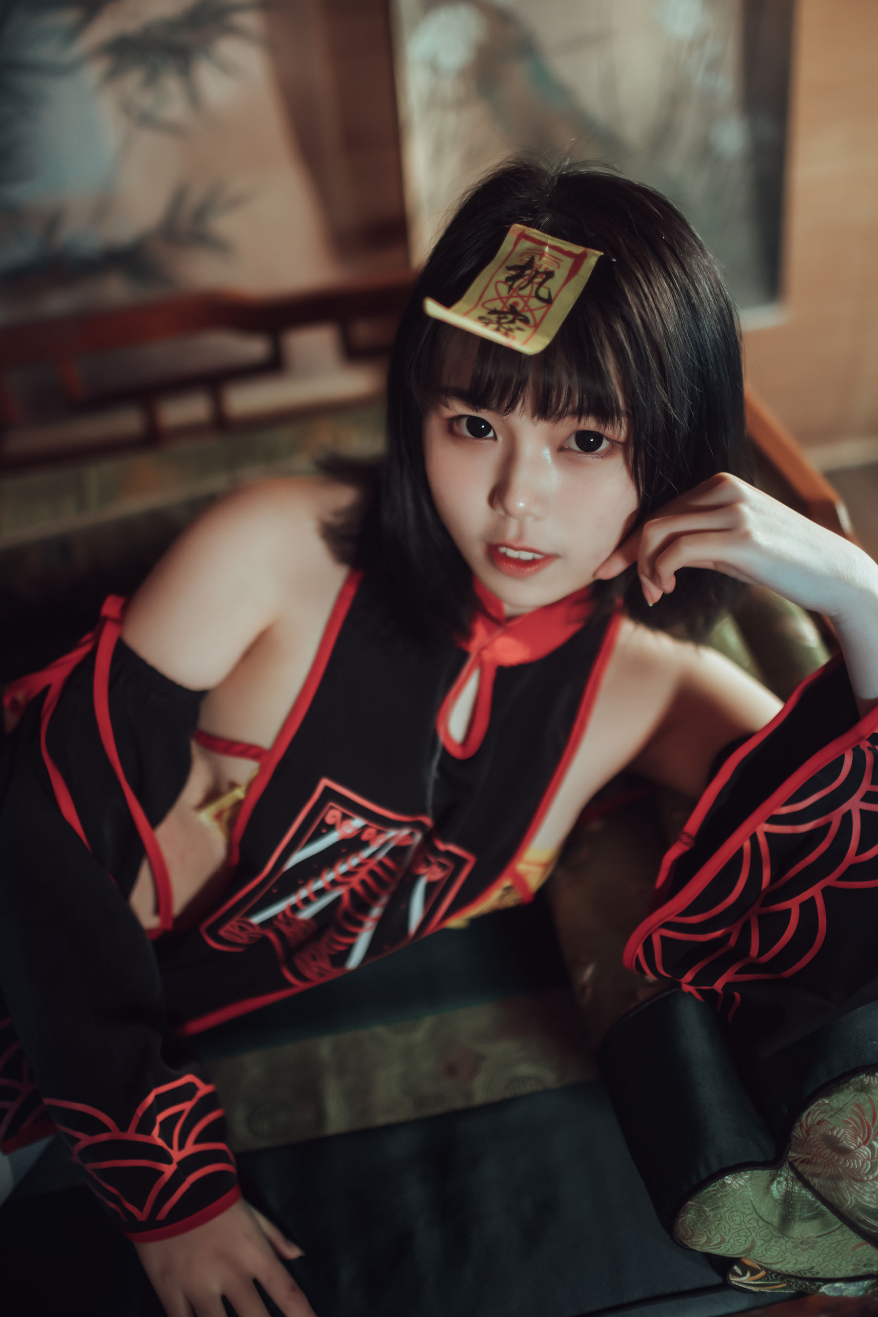 [Cosplay写真] 七月喵子 – 小僵尸-秀臀网-高品质图集网