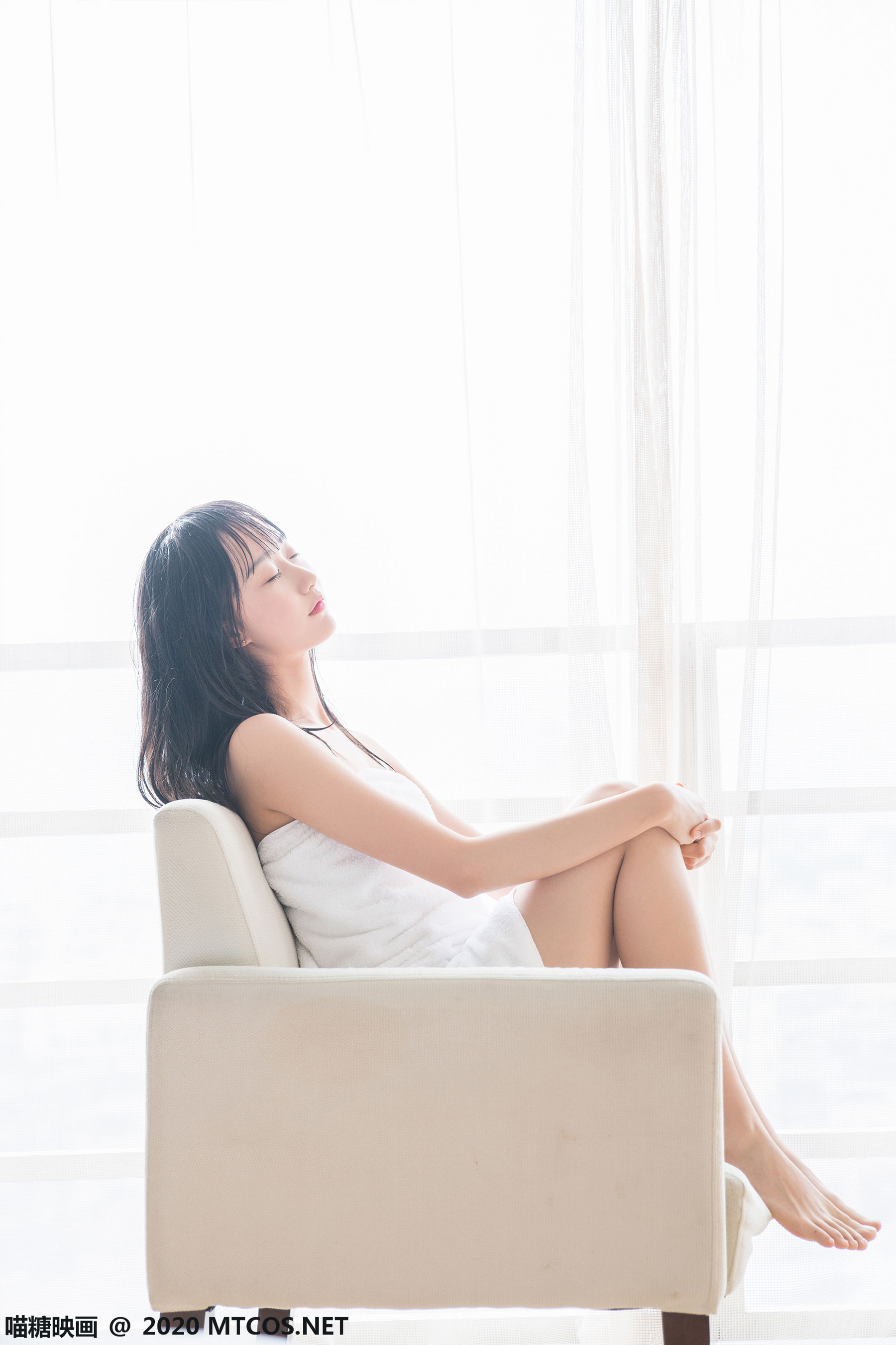 图片[7]-[喵糖映画] VOL.174 木绵绵 纯白浴巾-ACG-二次元游戏动漫视频分享平台