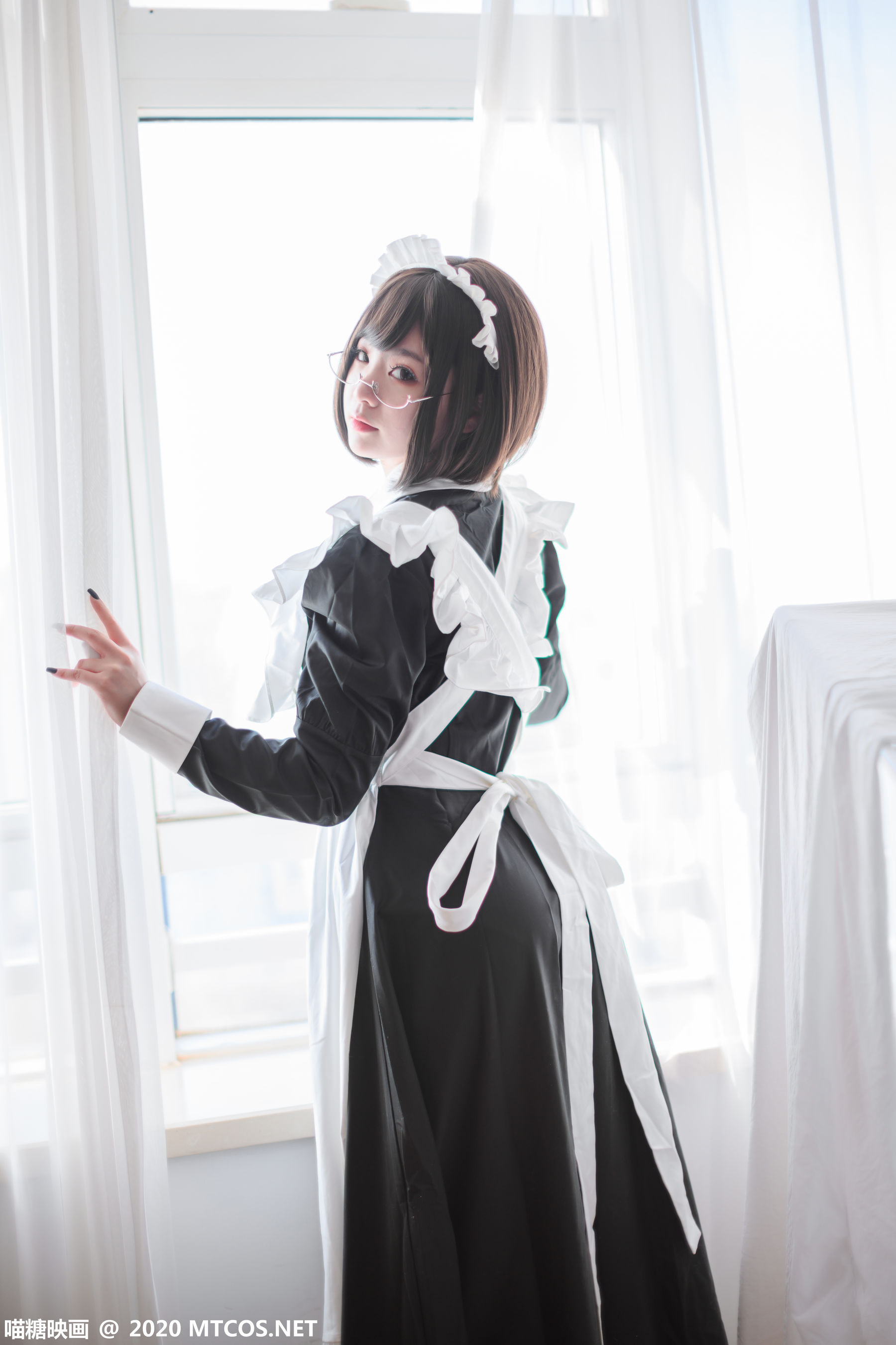 图片[8]-[喵糖映画] VOL.212 是青水 家有女仆-秀臀网-高品质图集网