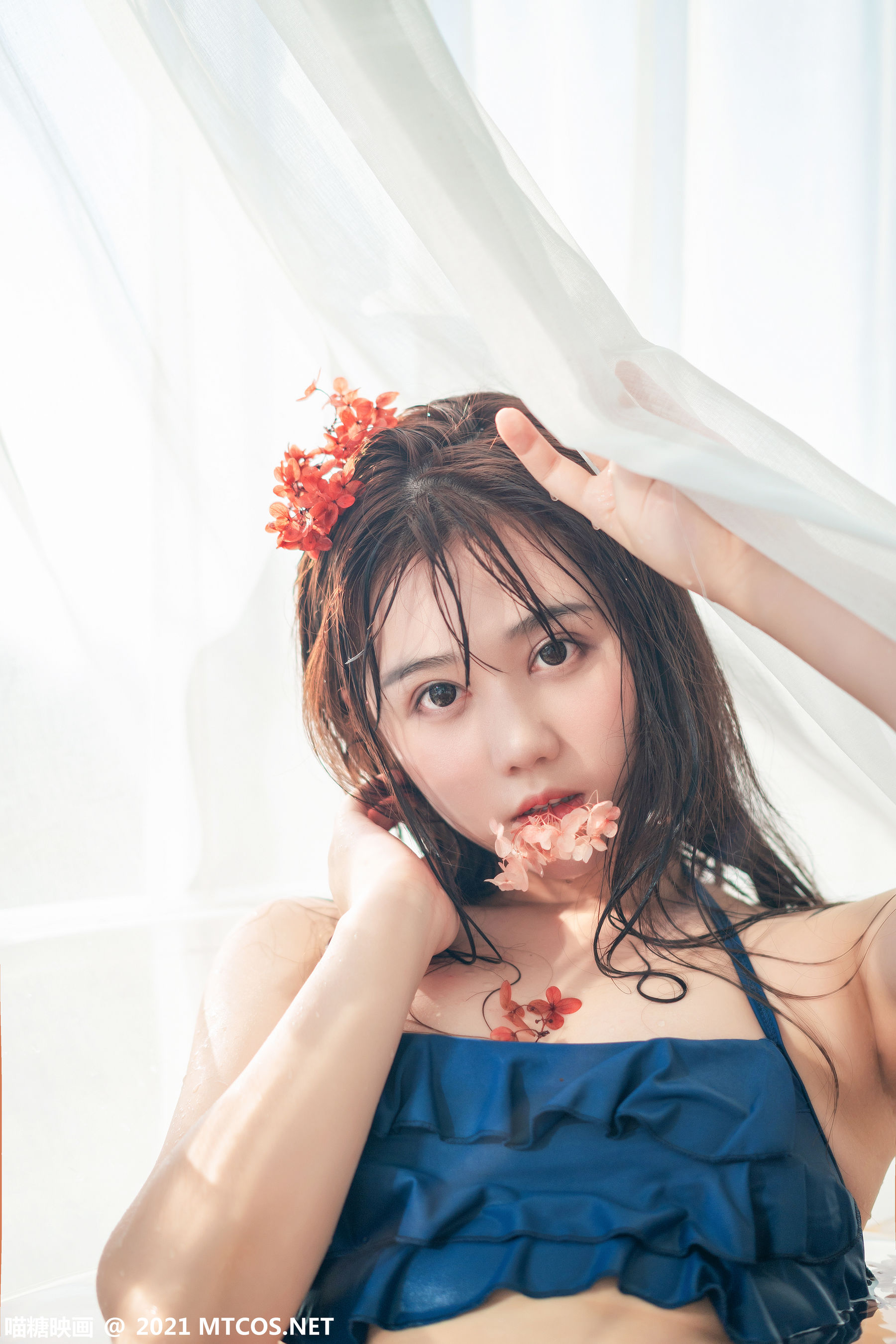 图片[8]-[喵糖映画] VOL.361 镜酱 夏日沐浴-秀臀网-高品质图集网