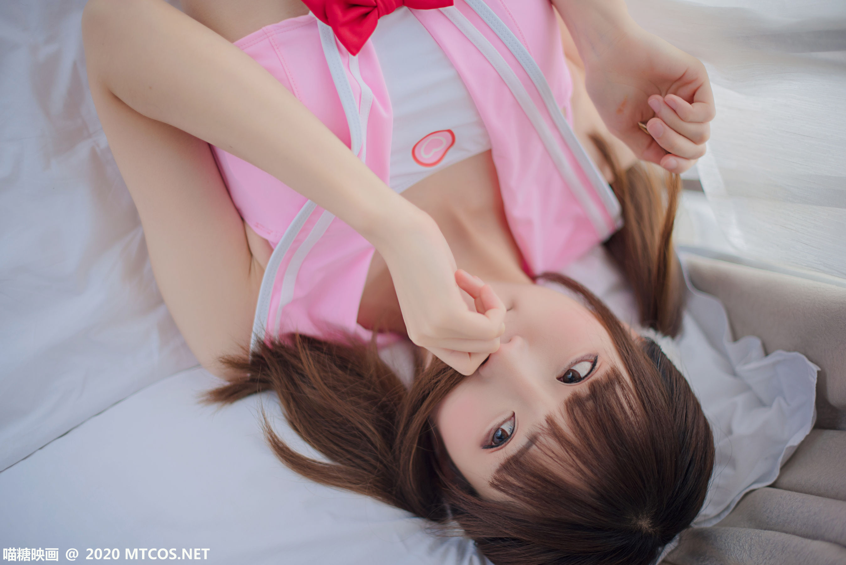 图片[9]-[喵糖映画] VOL.254 绮太郎 粉系水手萌妹-秀臀网-高品质图集网