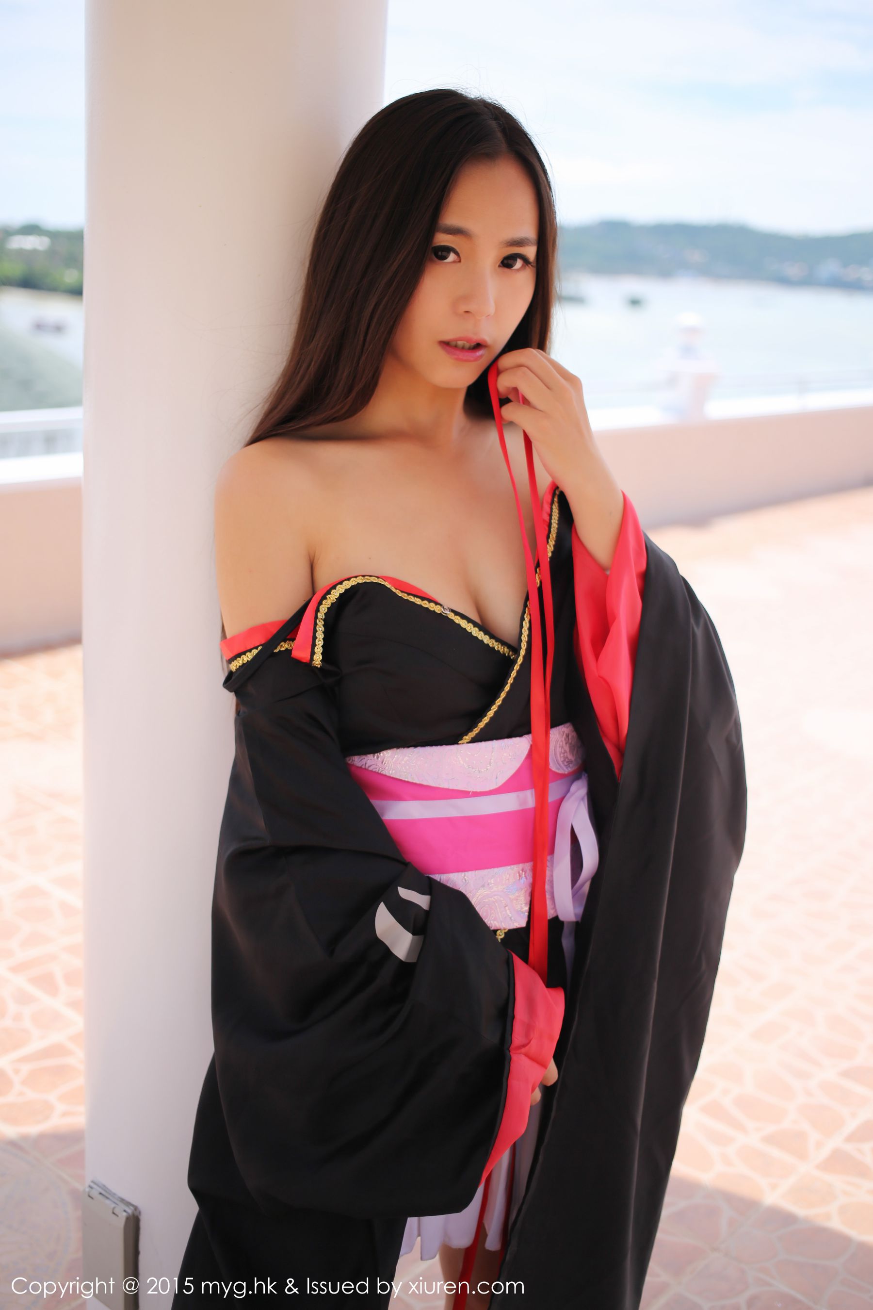 moa小姐《日本和服主题》 [美媛馆MyGirl] Vol.136-秀臀网-高品质图集网