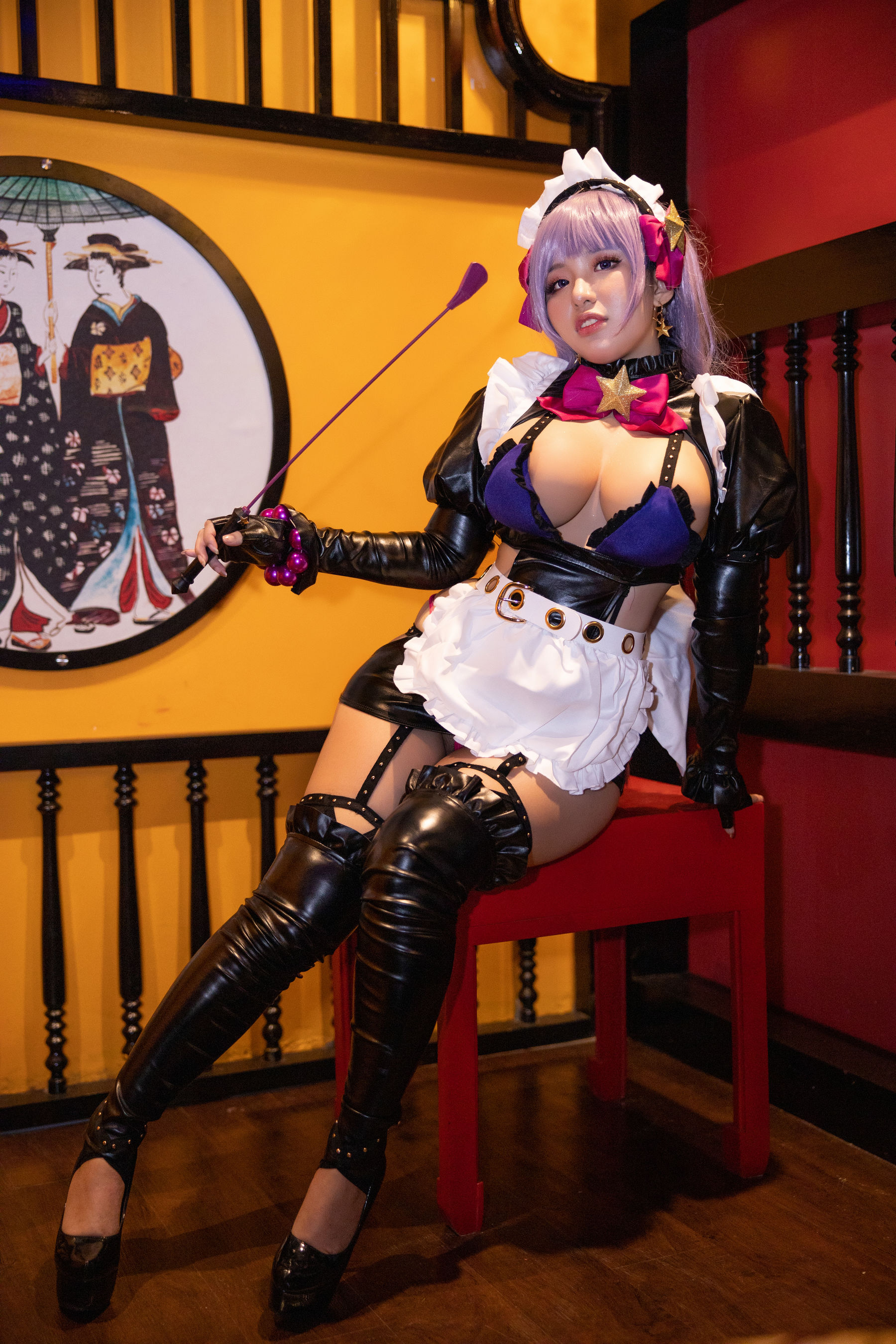 [福利COS] Chono Black – BB Maid-秀臀网-高品质图集网