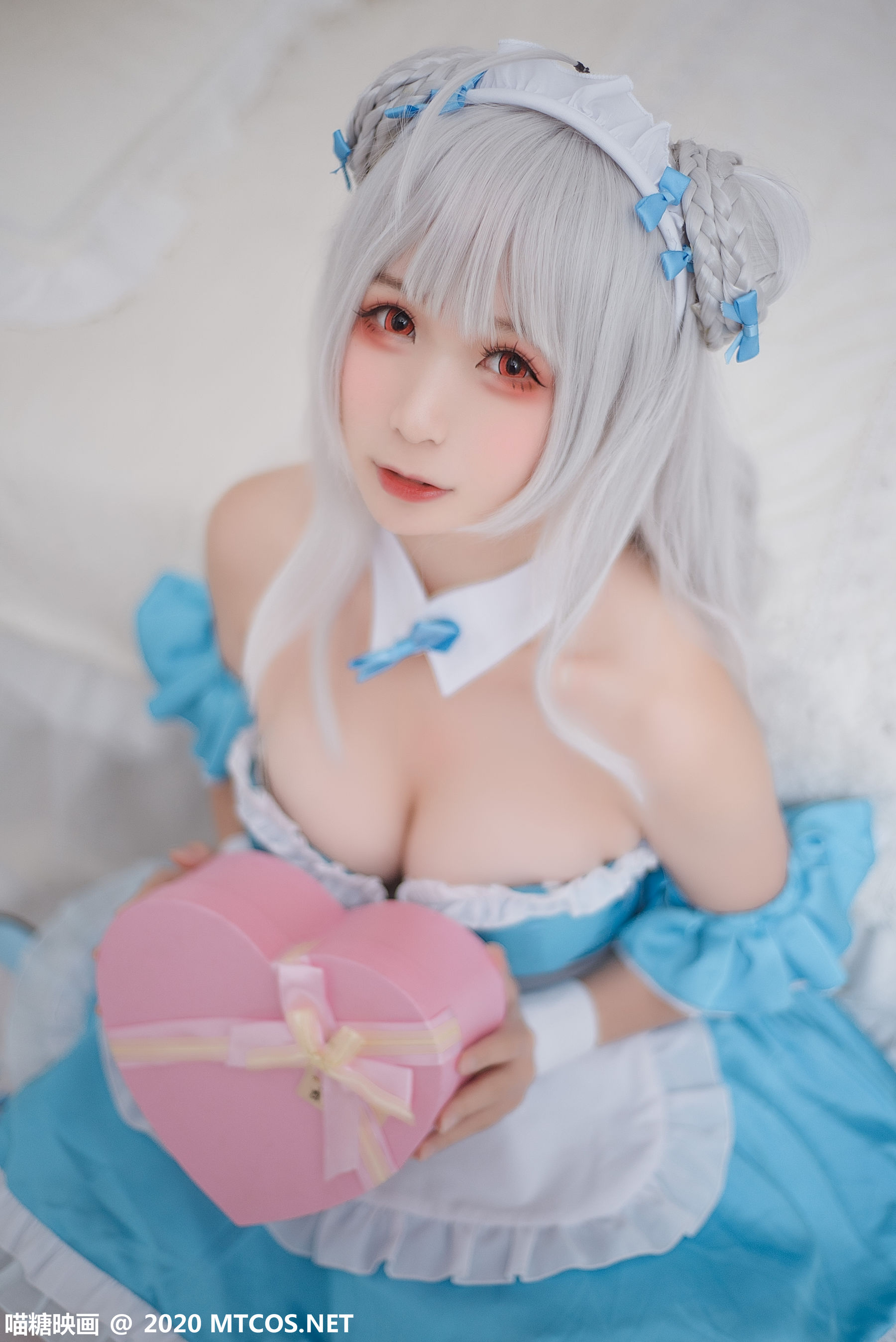 图片[9]-[喵糖映画] VOL.191 樱落酱w 小天鹅女仆和礼服-秀臀网-高品质图集网