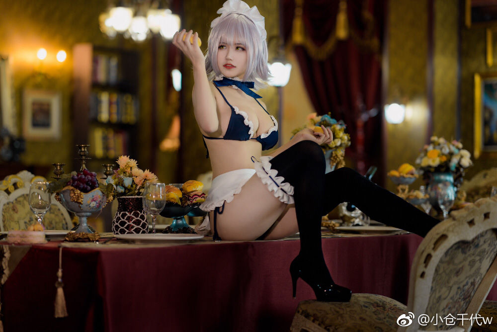 [福利COS] 动漫博主小仓千代w – 黑贞女仆-秀臀网-高品质图集网