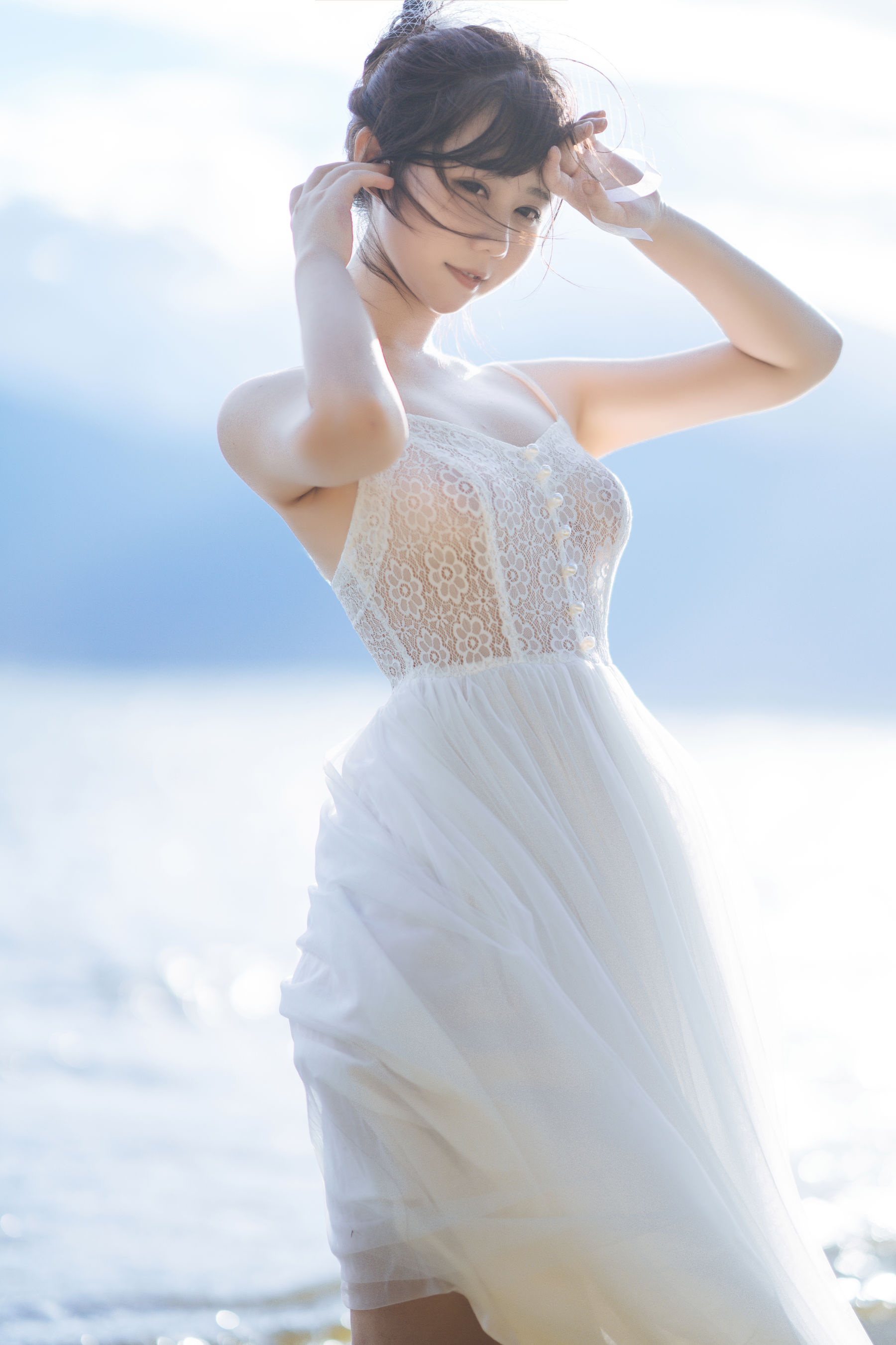 图片[9]-[喵糖映画] VOL.306 镜酱 海边姑娘-秀臀网-高品质图集网