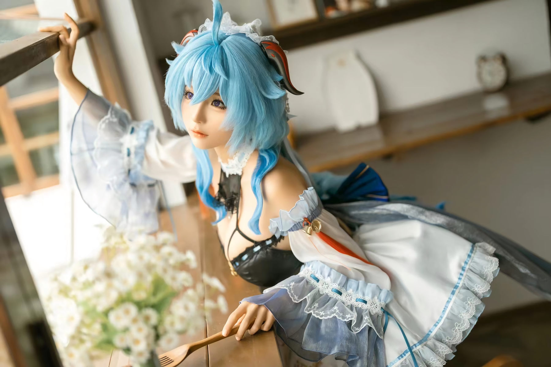 图片[9]-动漫博主蠢沫沫 – 甘雨女仆-秀臀网-高品质图集网