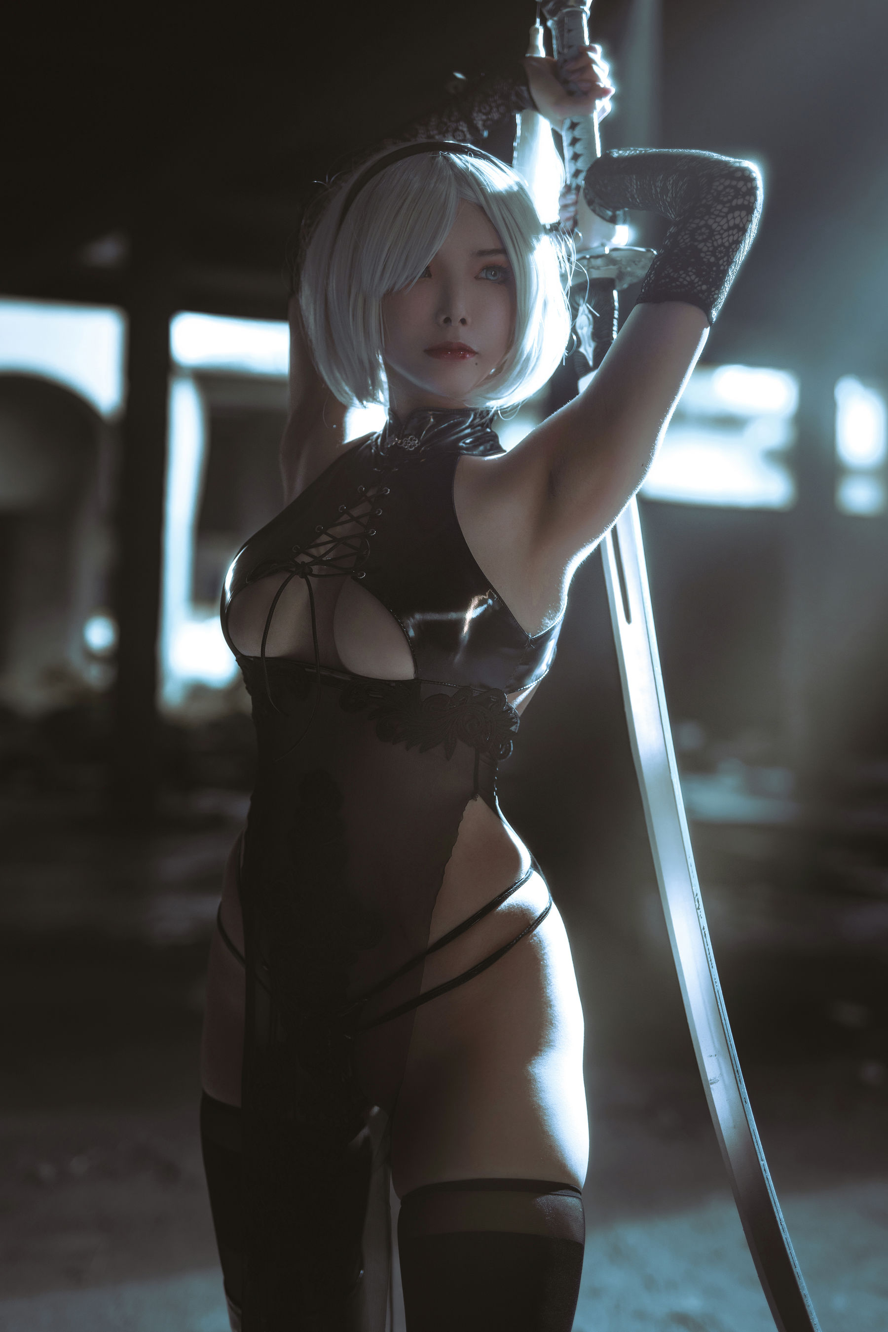 秋和柯基(夏小秋秋秋) 2B (Nier Automata)-秀臀网-高品质图集网