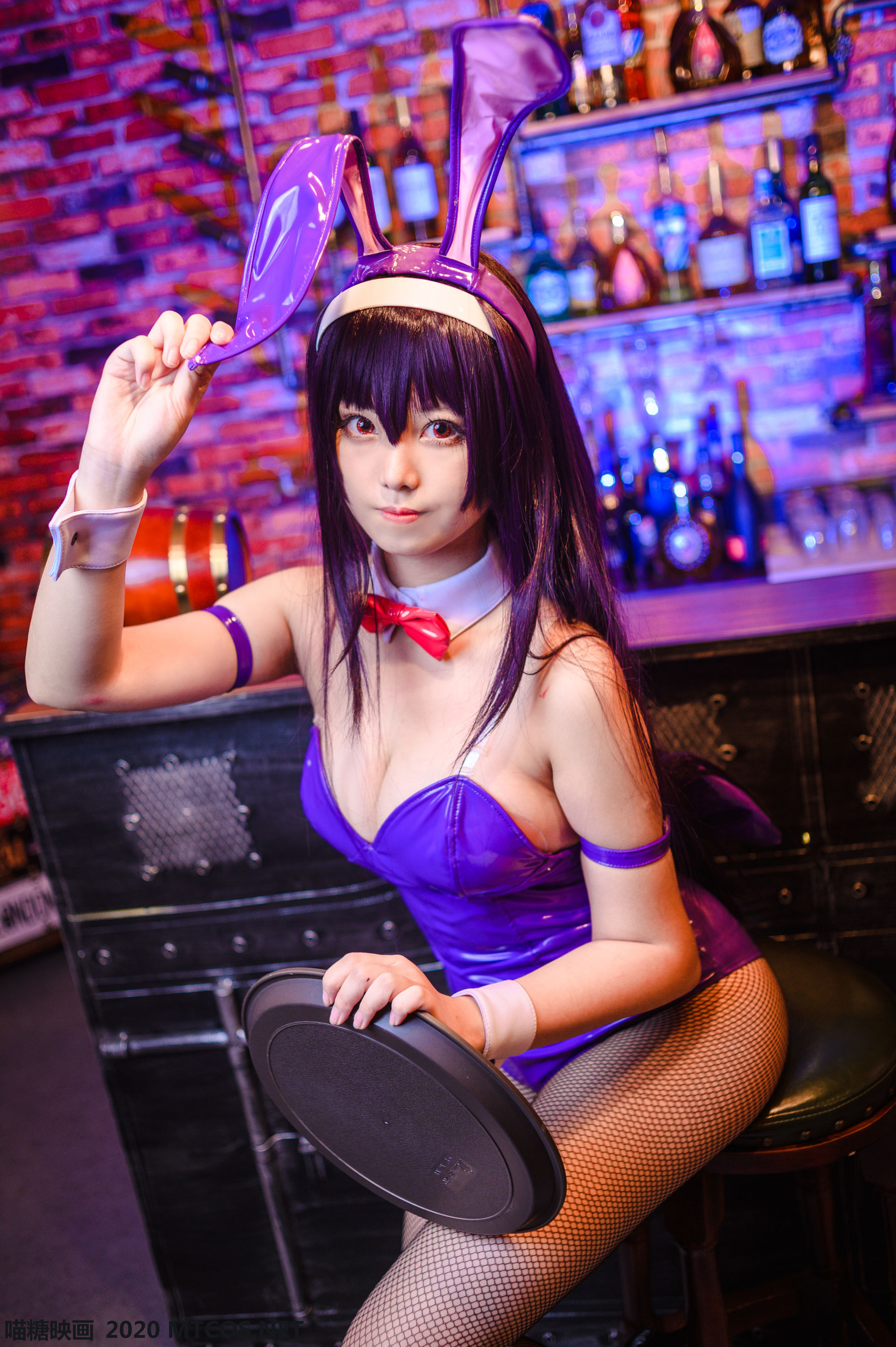 图片[8]-[喵糖映画] VOL.111 蜜汁猫裘 《诗羽兔女郎》 写真集-秀臀网-高品质图集网