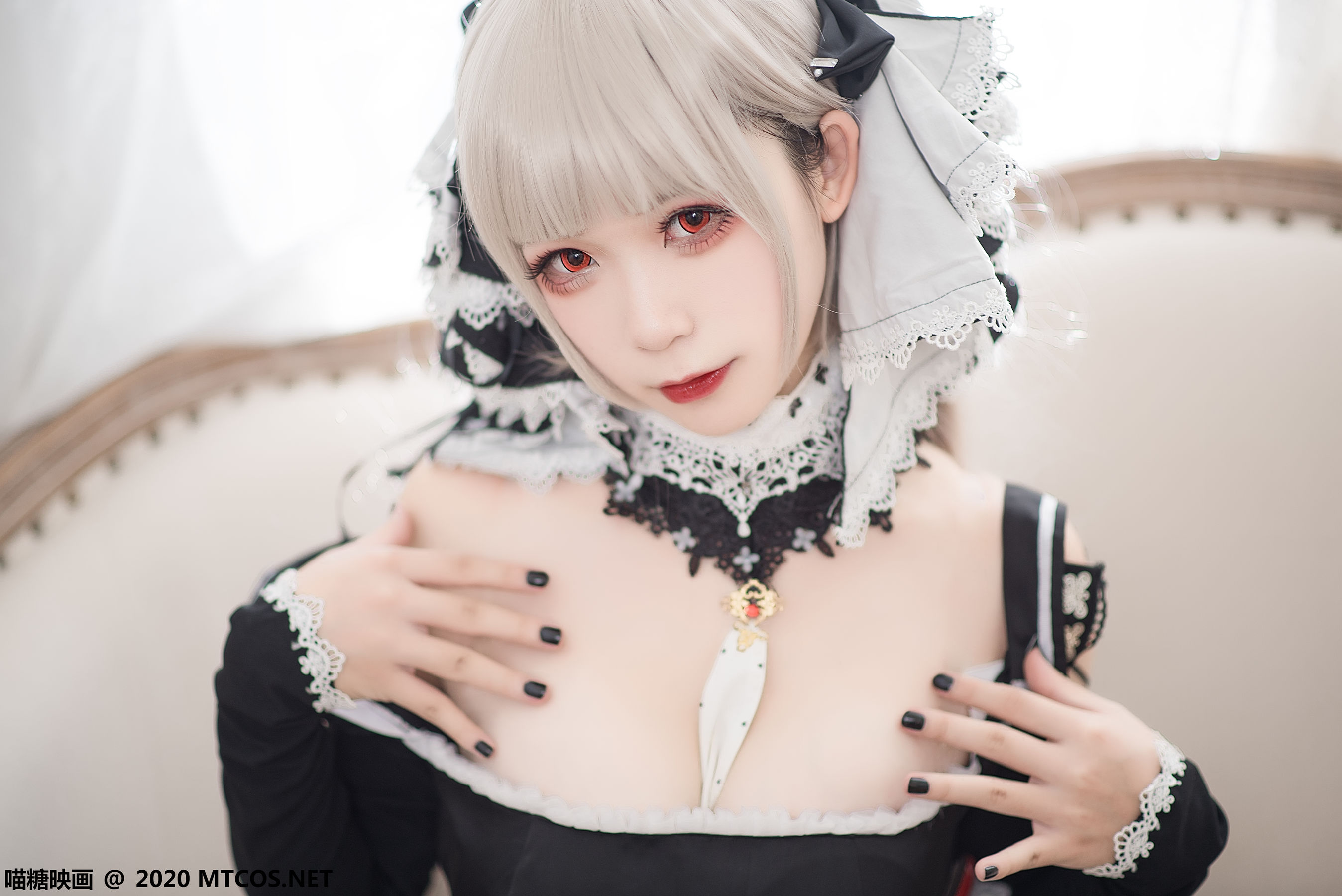 图片[3]-[喵糖映画] VOL.195 樱落酱w 可畏-蕾丝百合网-美图分享,Cosplay美图,私房写真,套图下载